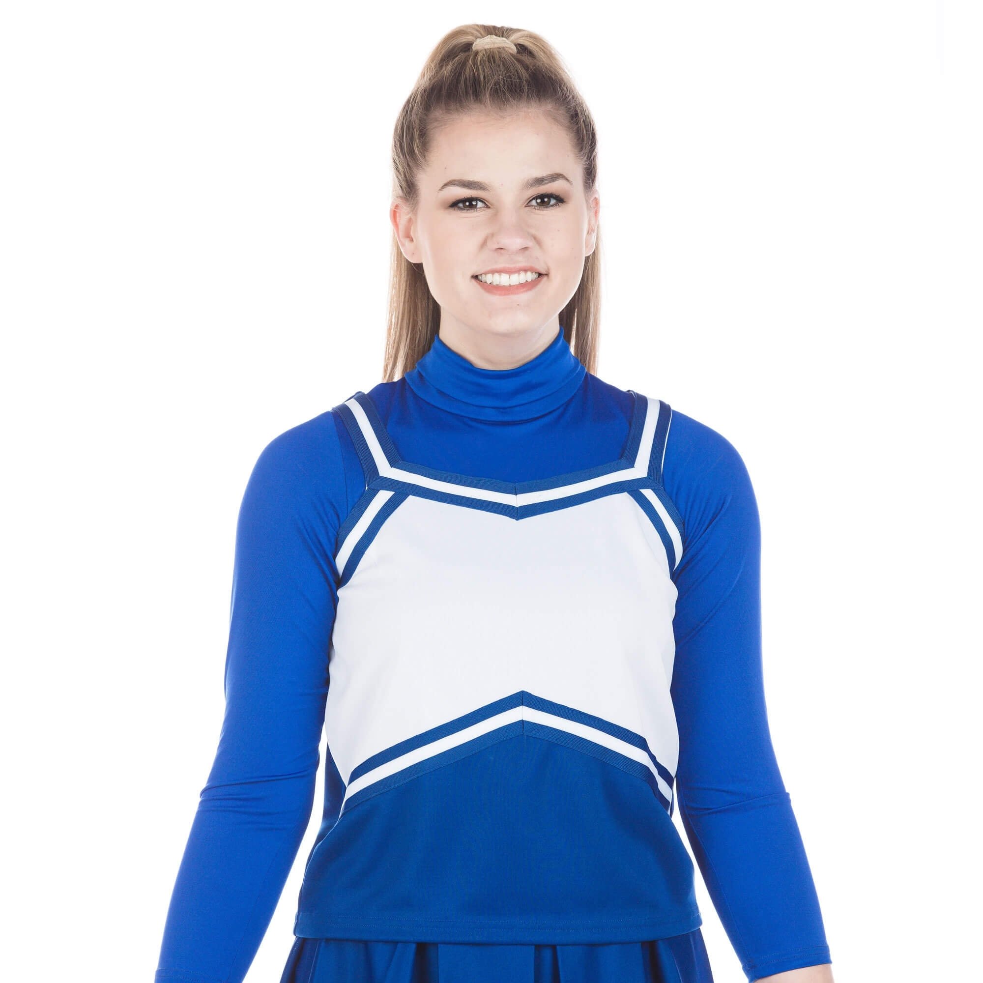 Danzcue Adult Sweetheart Cheerleaders Uniform Shell Top - Click Image to Close