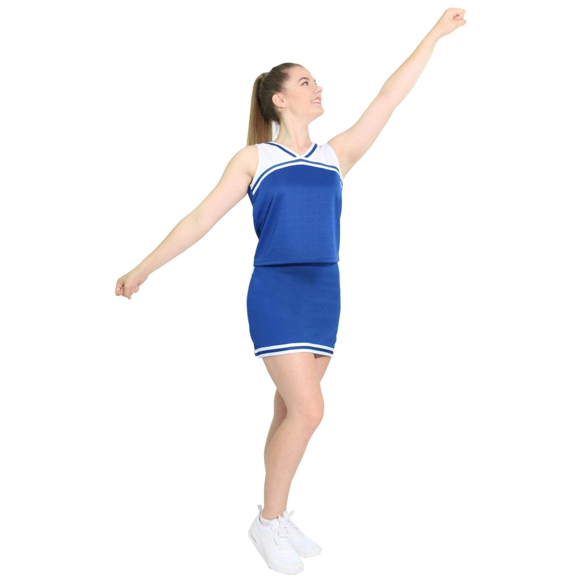 Danzcue Adult Classic Cheerleaders Uniform Shell Top - Click Image to Close