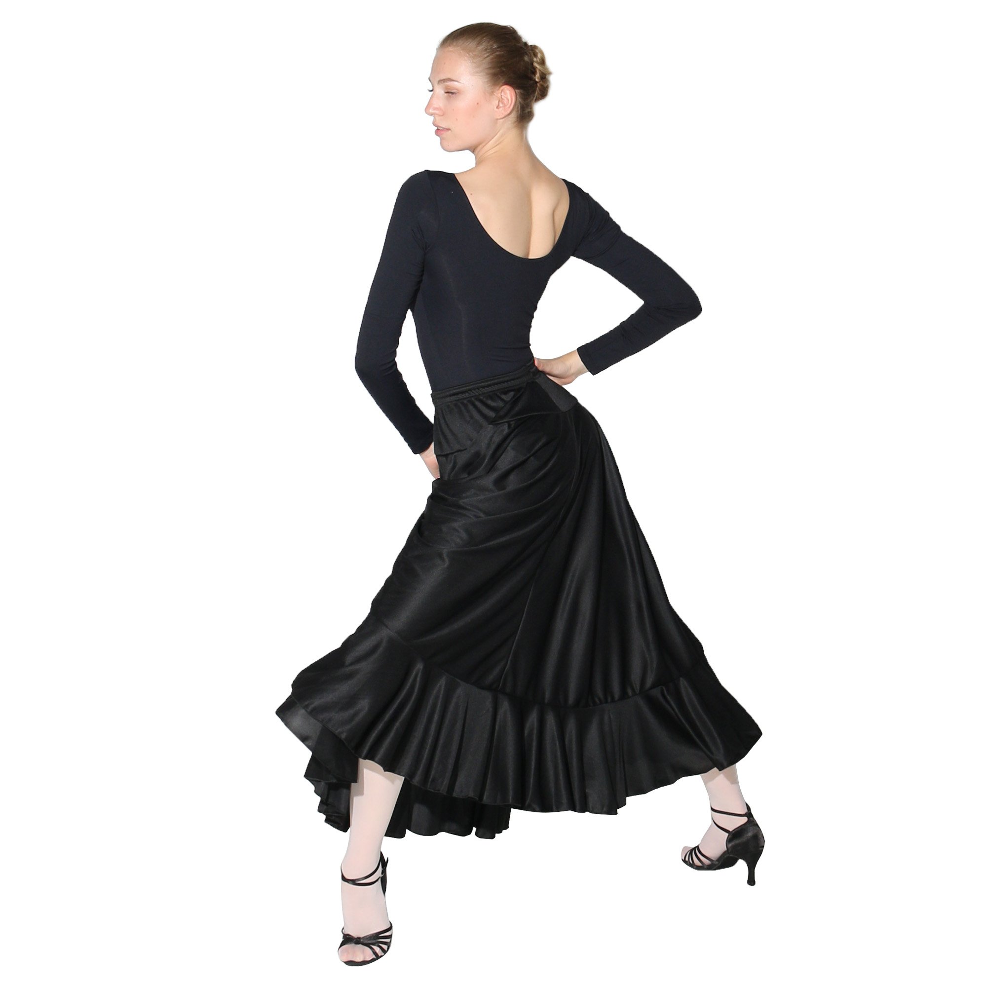 Danzcue Full Circle Flamenco Skirt - Click Image to Close