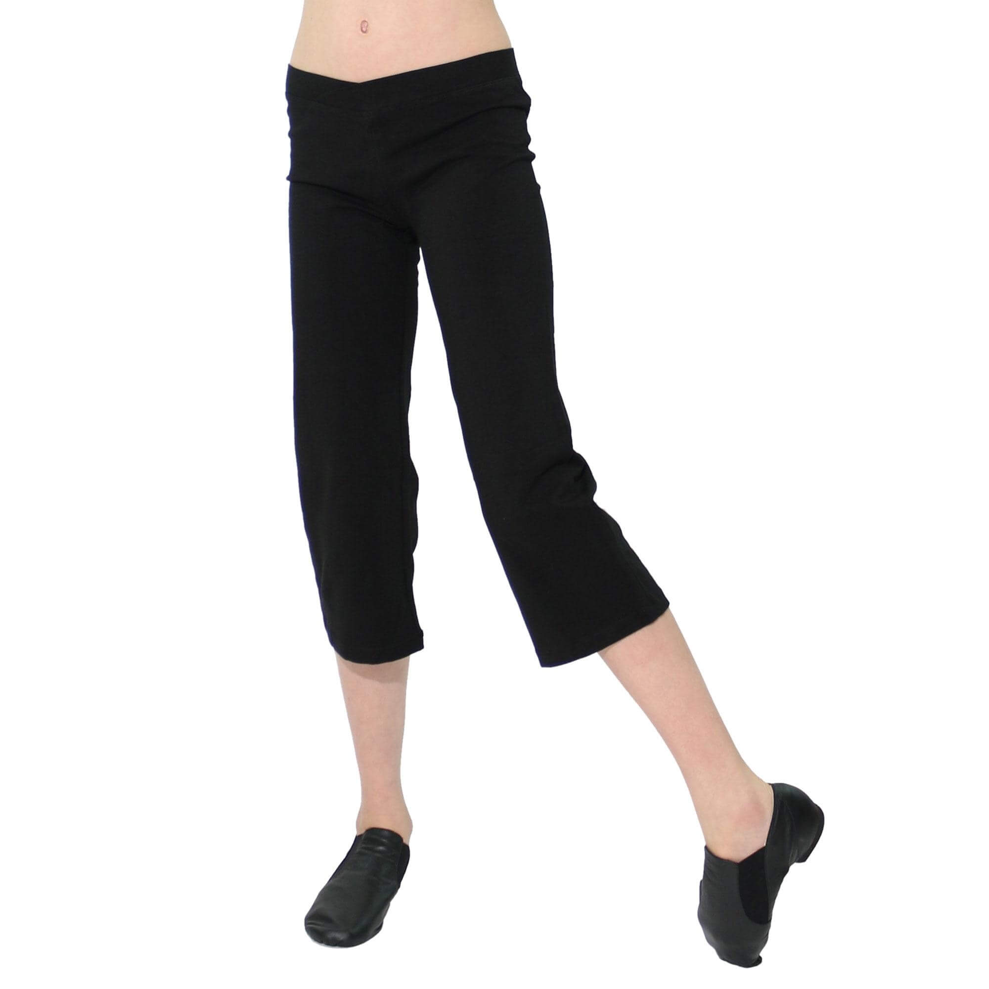 Eurotard BLACK BOOTCUT JAZZ PANTS Ladies sizes DANCE 44555 microfiber  Tactel | eBay