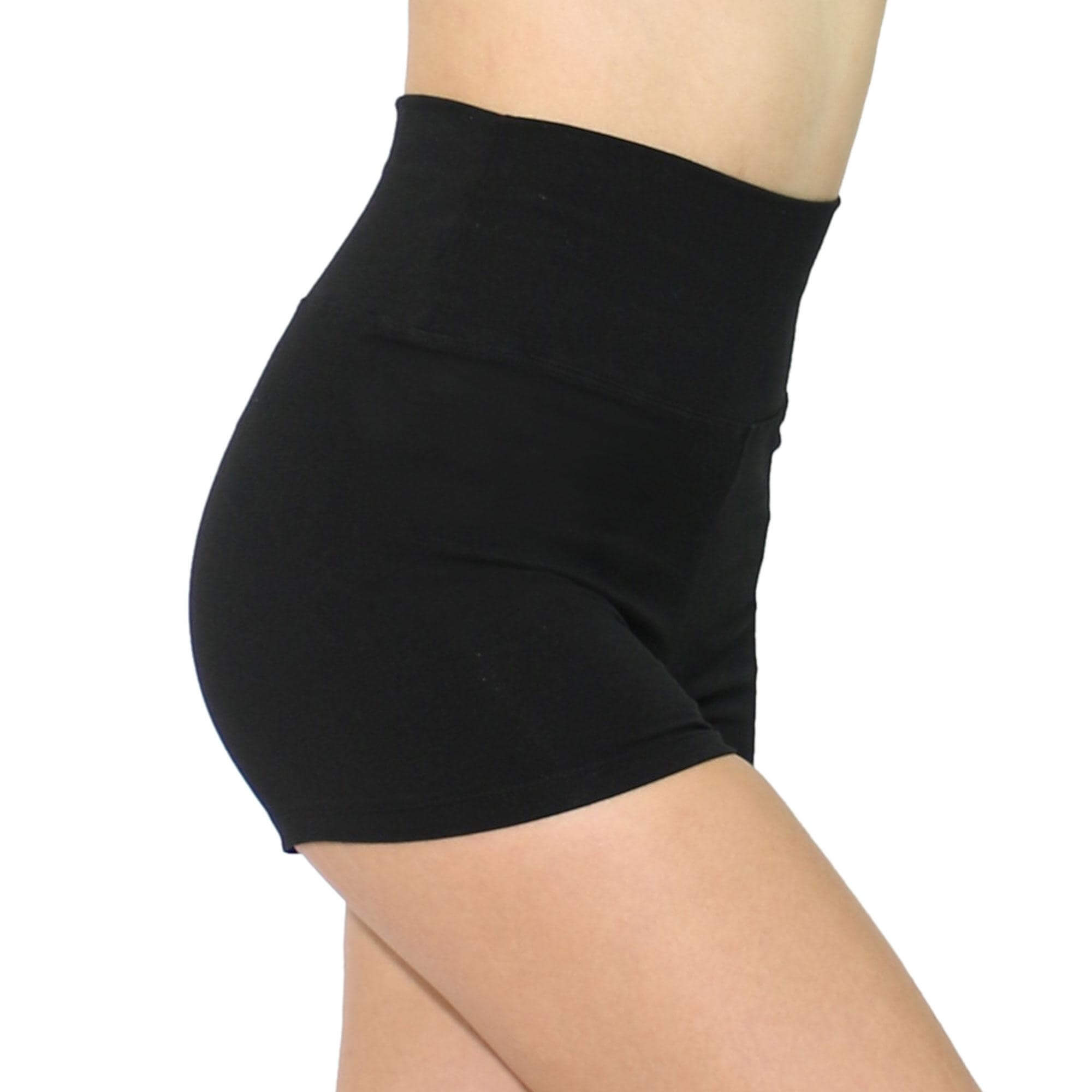 Danzcue Adult High Waist Jazz Short - Click Image to Close