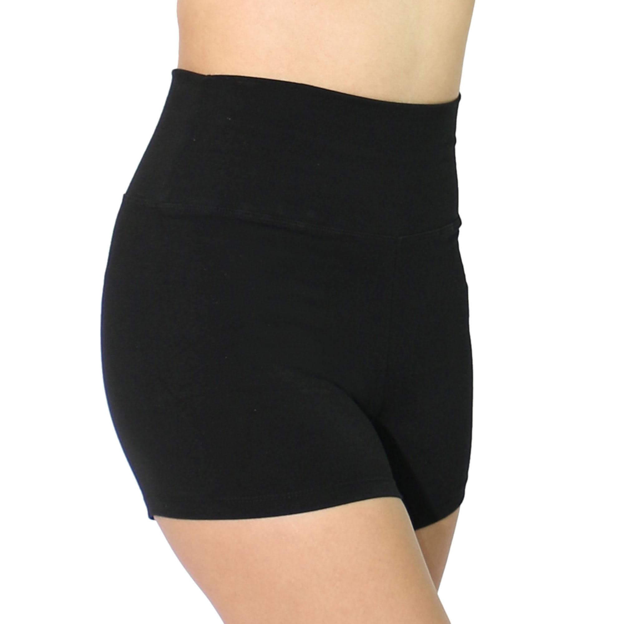 Danzcue Adult High Waist Jazz Short - Click Image to Close