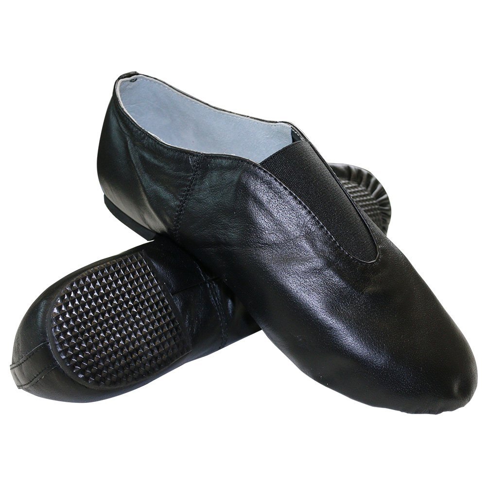 Danzcue Adult Leather Jazz Shoes - Click Image to Close