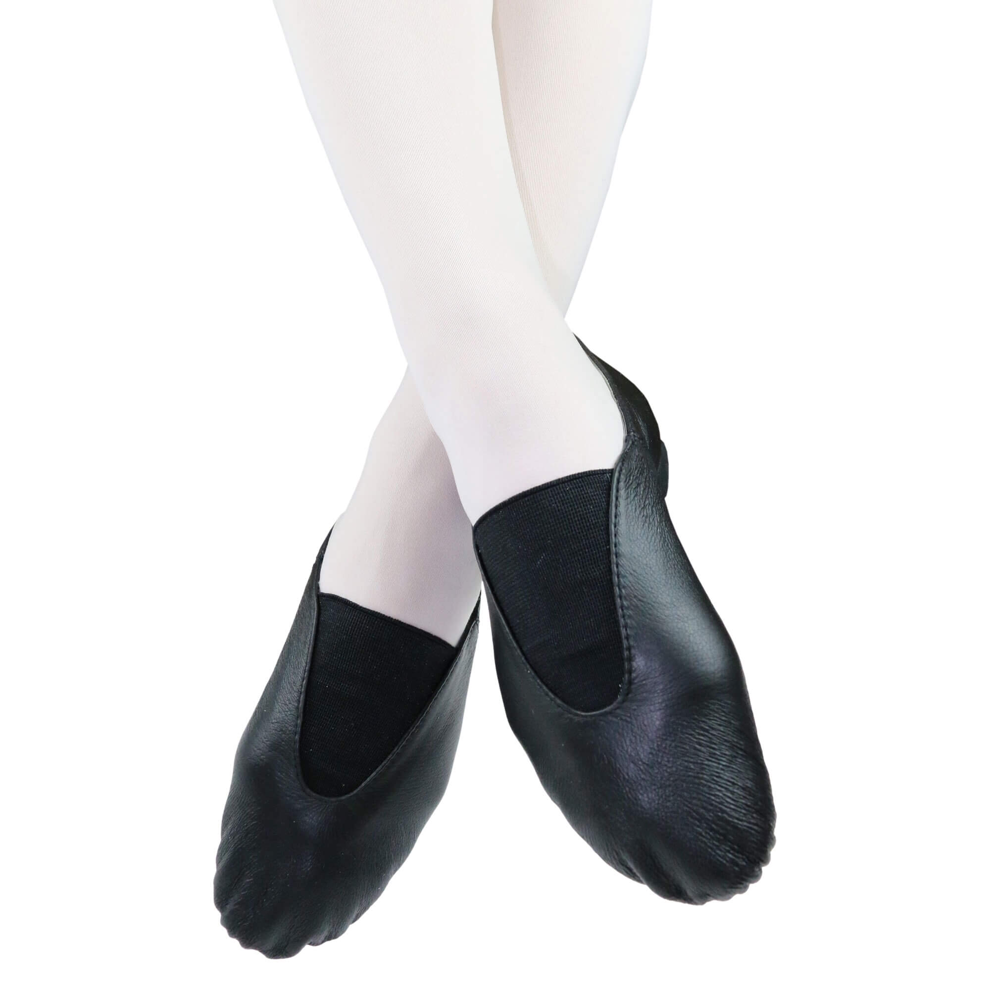 Danzcue Youth Leather Jazz Shoes - Click Image to Close