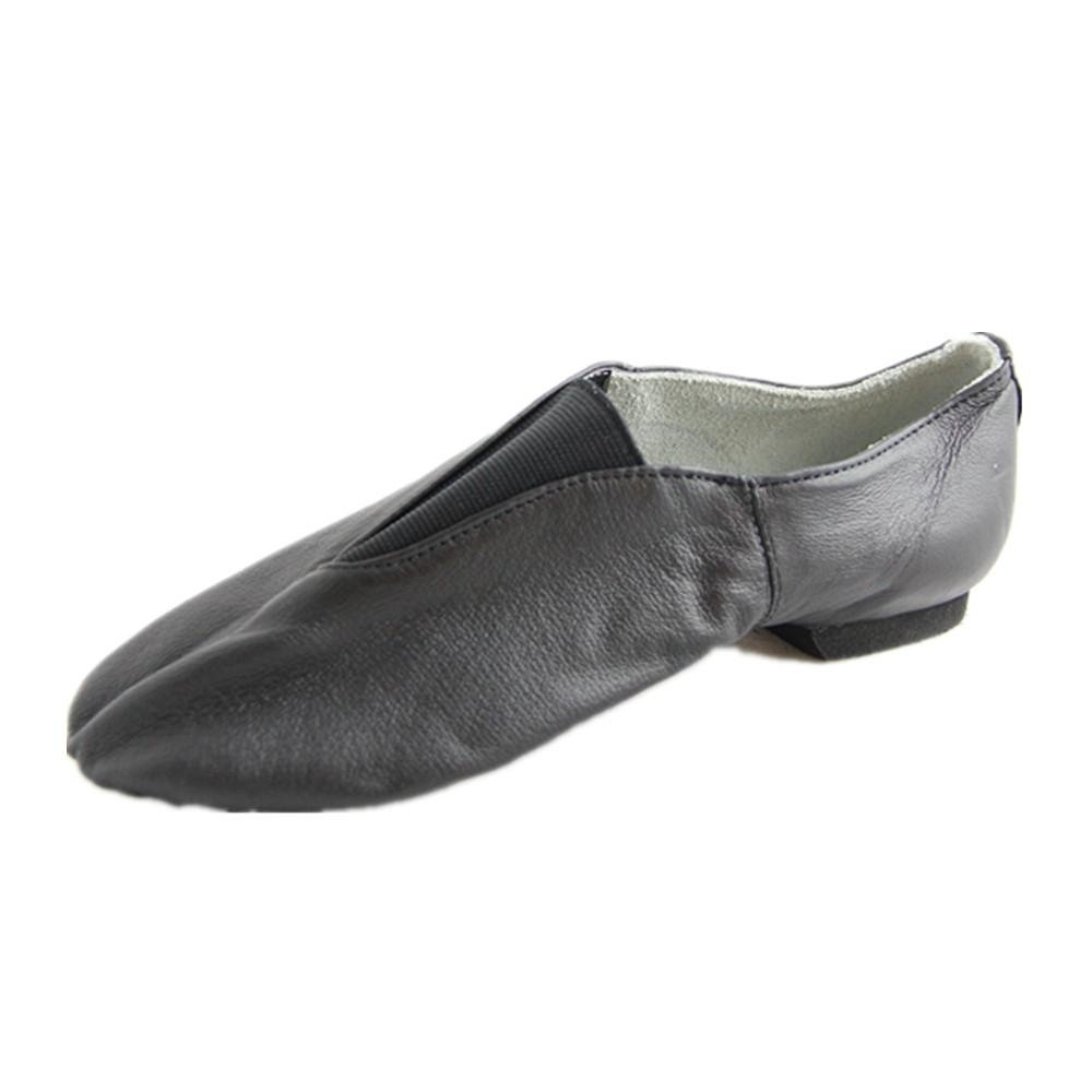 Danzcue Youth Leather Jazz Shoes - Click Image to Close