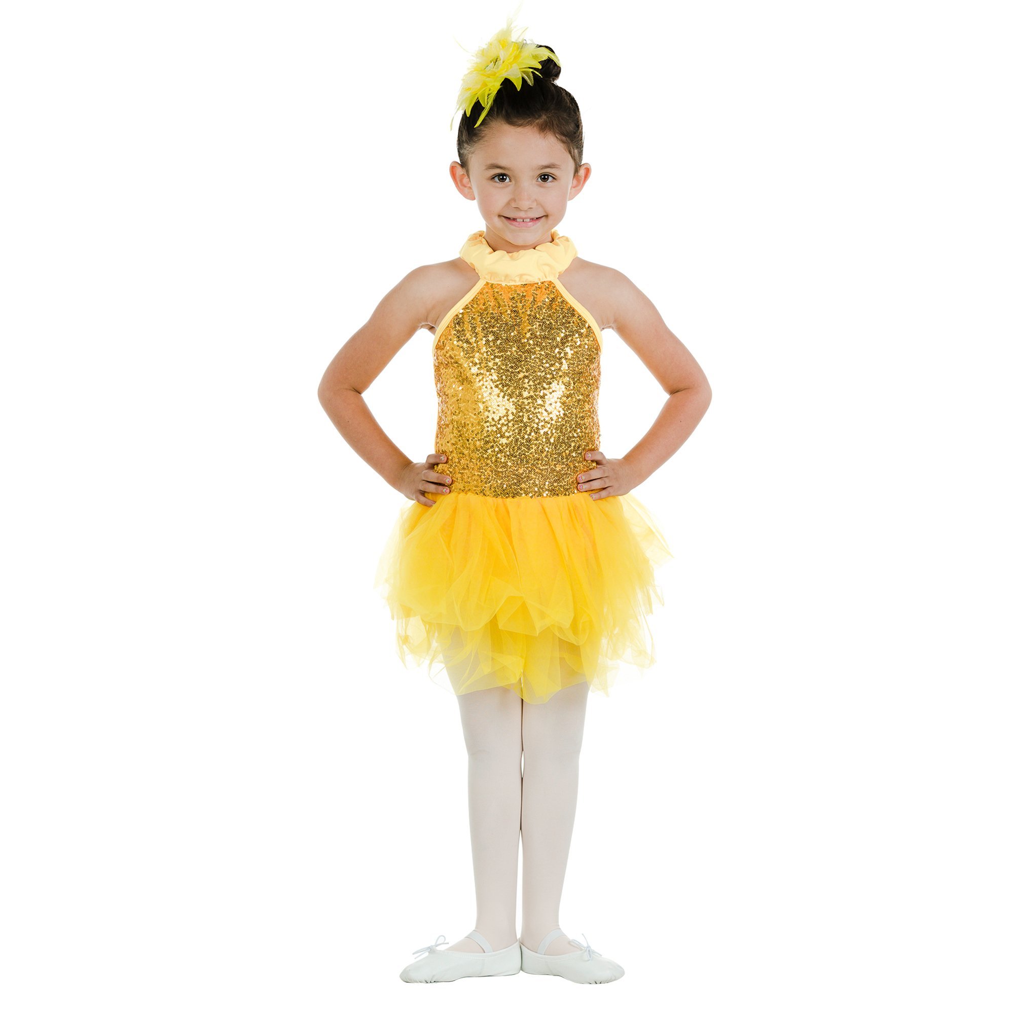 Danzcue Bright Sequin Dress - Click Image to Close