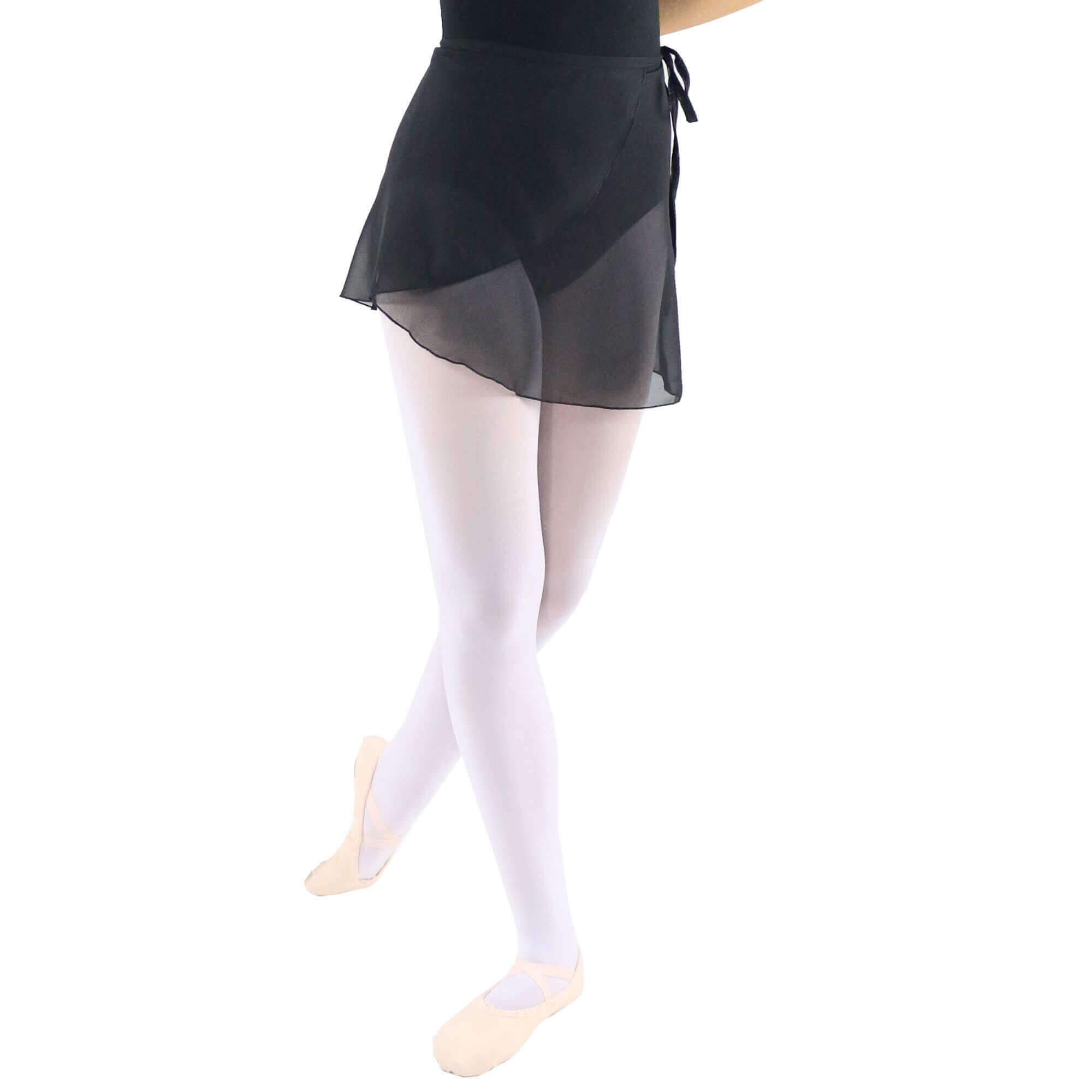danzcue adult ballet dance wrap skirt
