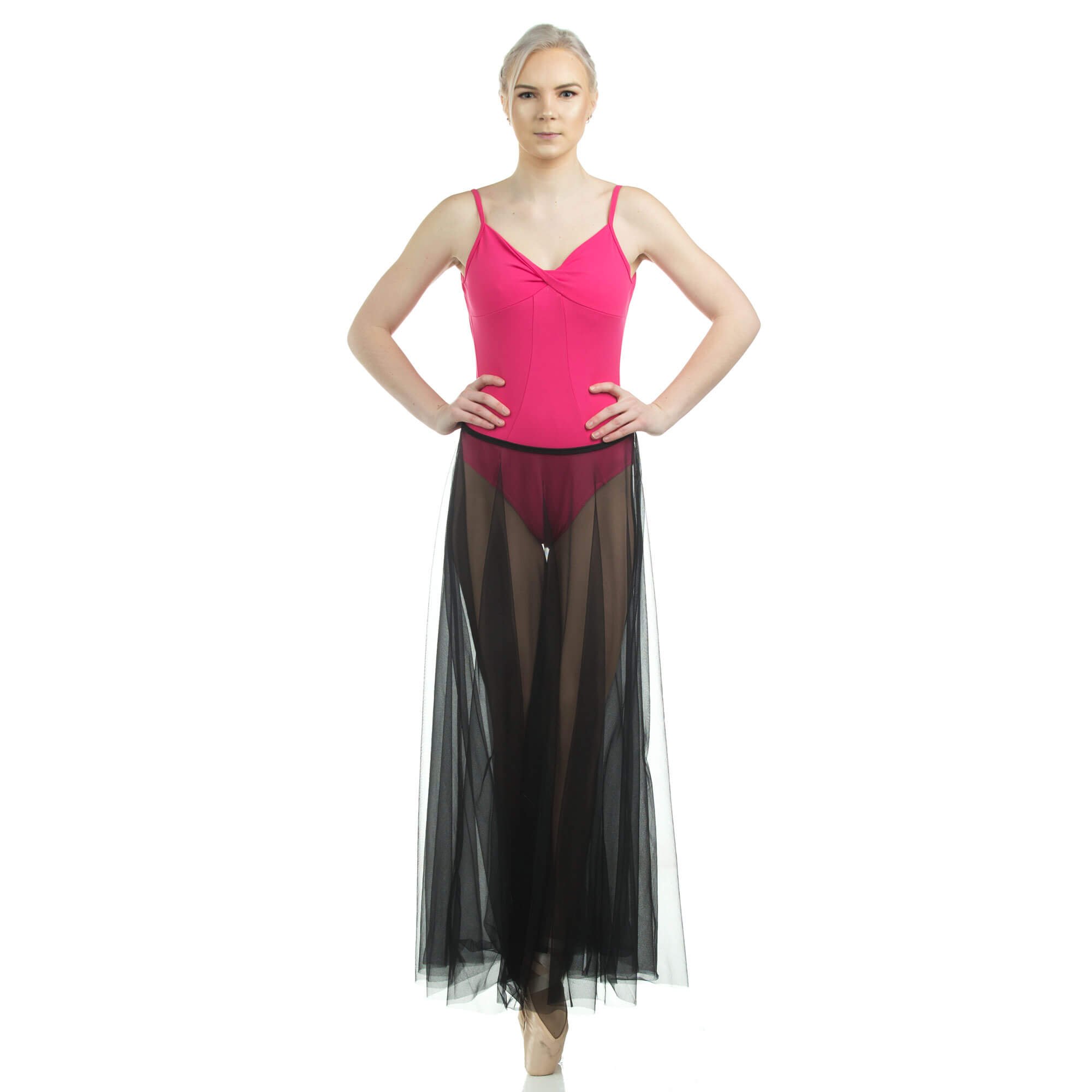 Danzcue Long Full Chiffon Skirt - Click Image to Close