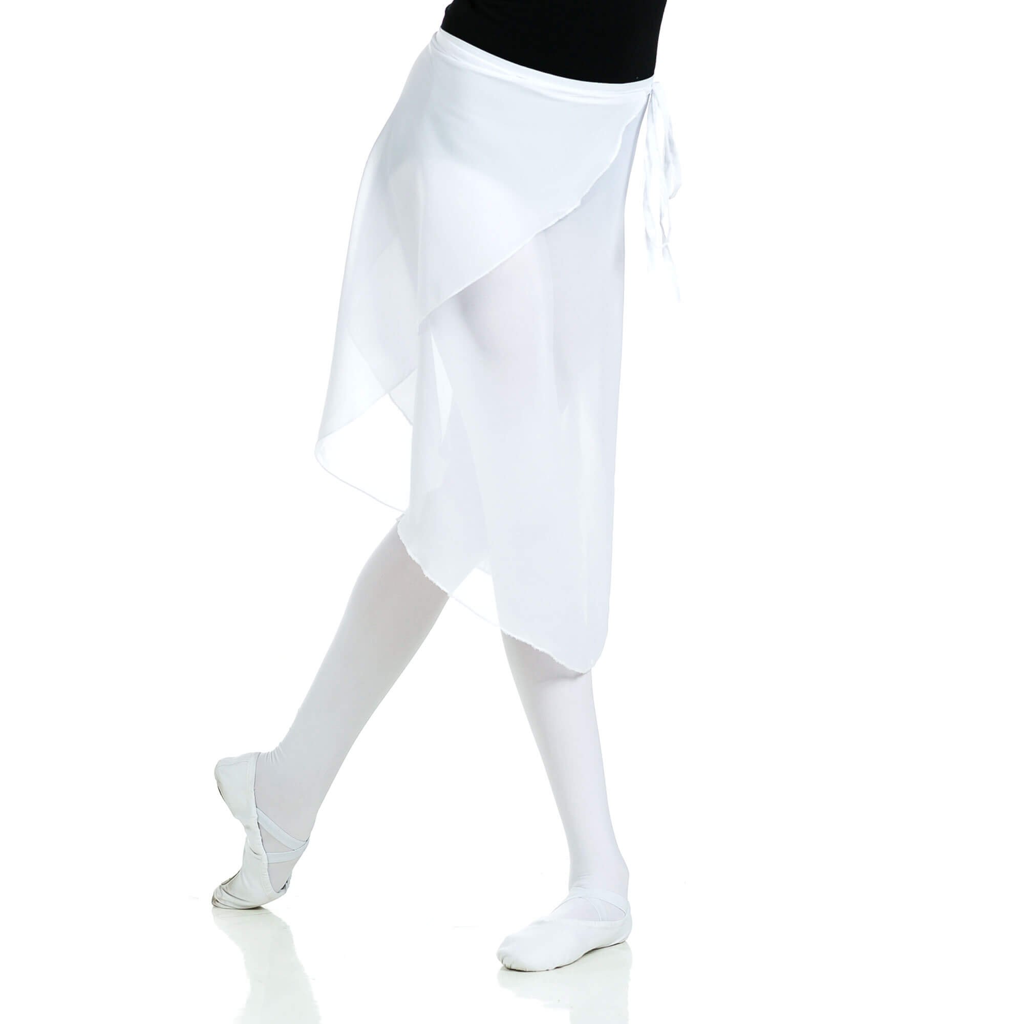 Danzcue Adult Wrap Ballet Dance Skirt - Click Image to Close