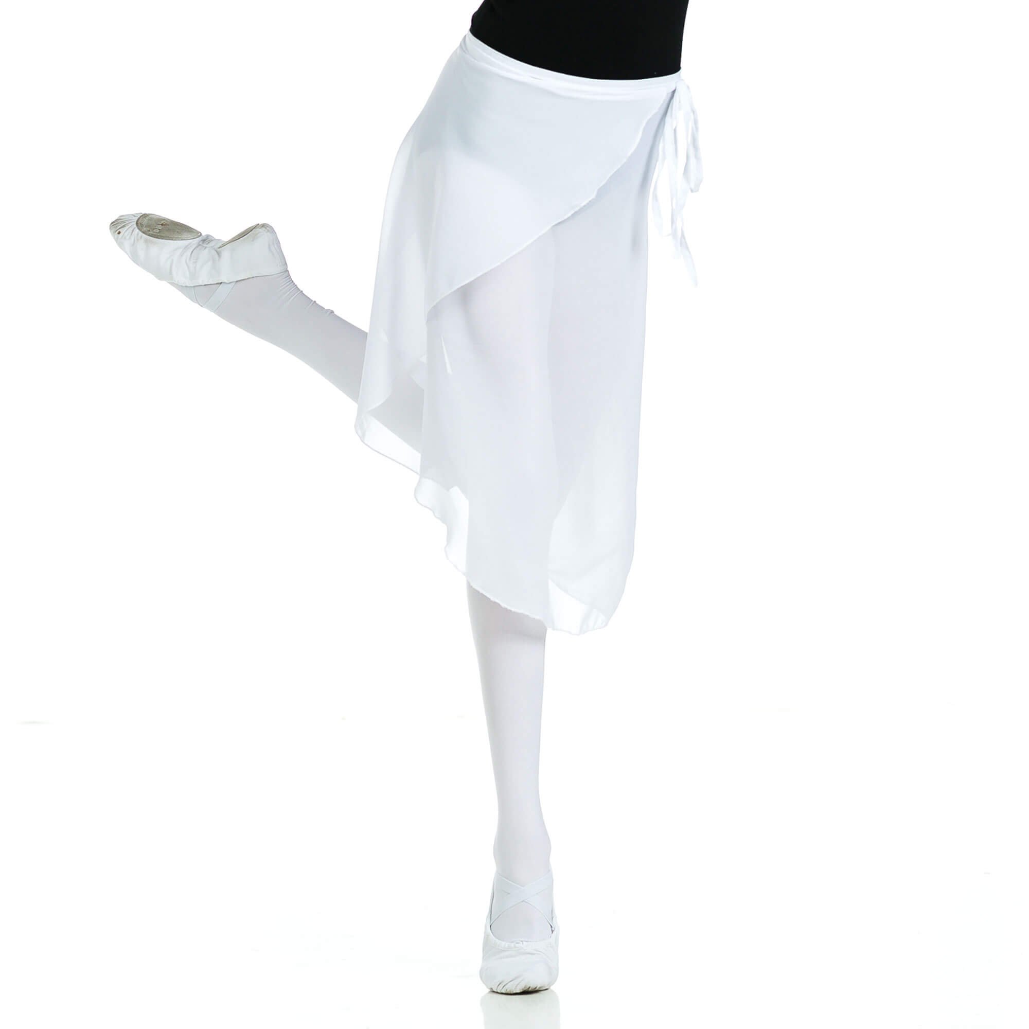 Danzcue Adult Wrap Ballet Dance Skirt - Click Image to Close