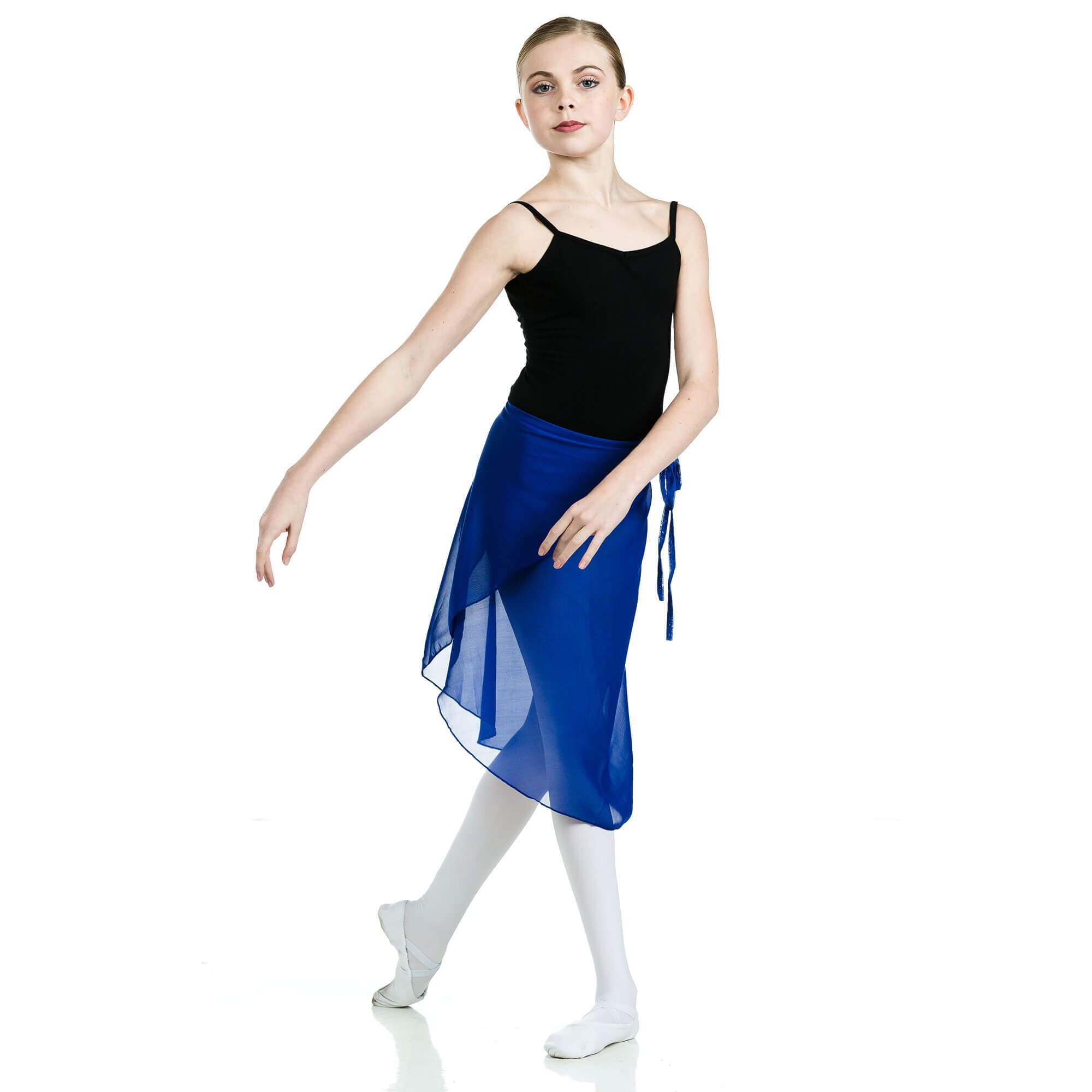 Danzcue Adult Wrap Ballet Dance Skirt - Click Image to Close
