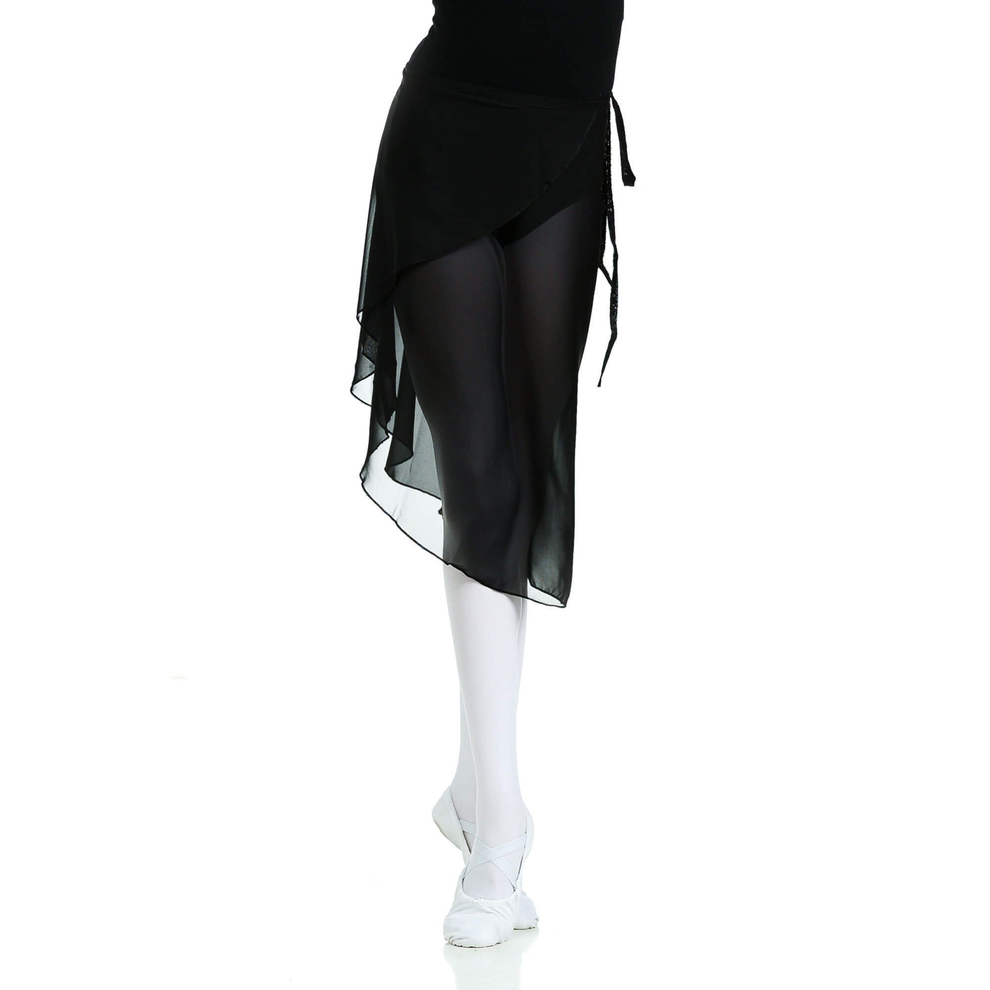 Danzcue Adult Wrap Ballet Dance Skirt - Click Image to Close