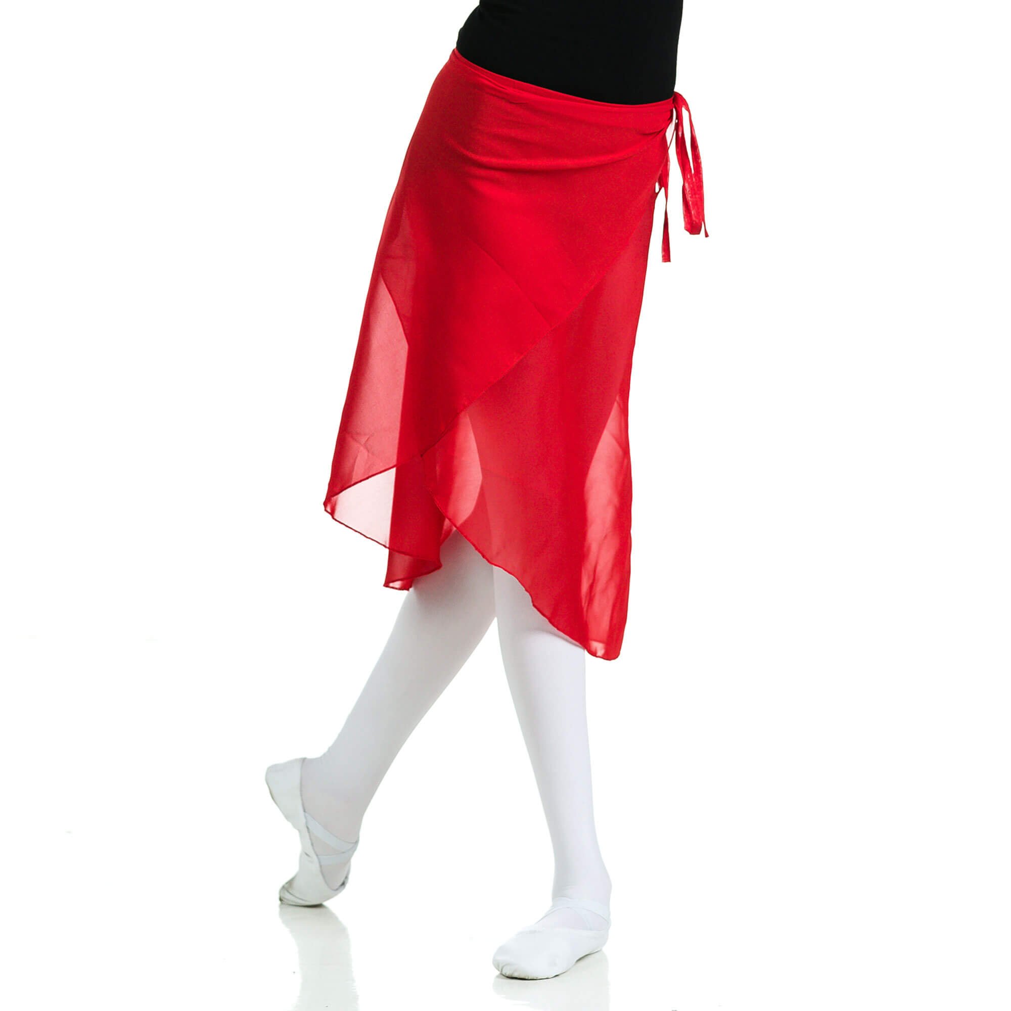 Danzcue Adult Wrap Ballet Dance Skirt - Click Image to Close