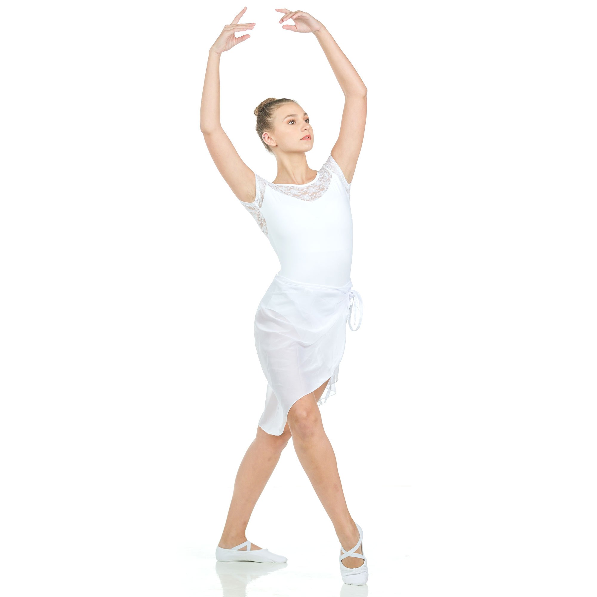 Danzcue Adult Wrap Ballet Dance Skirt - Click Image to Close