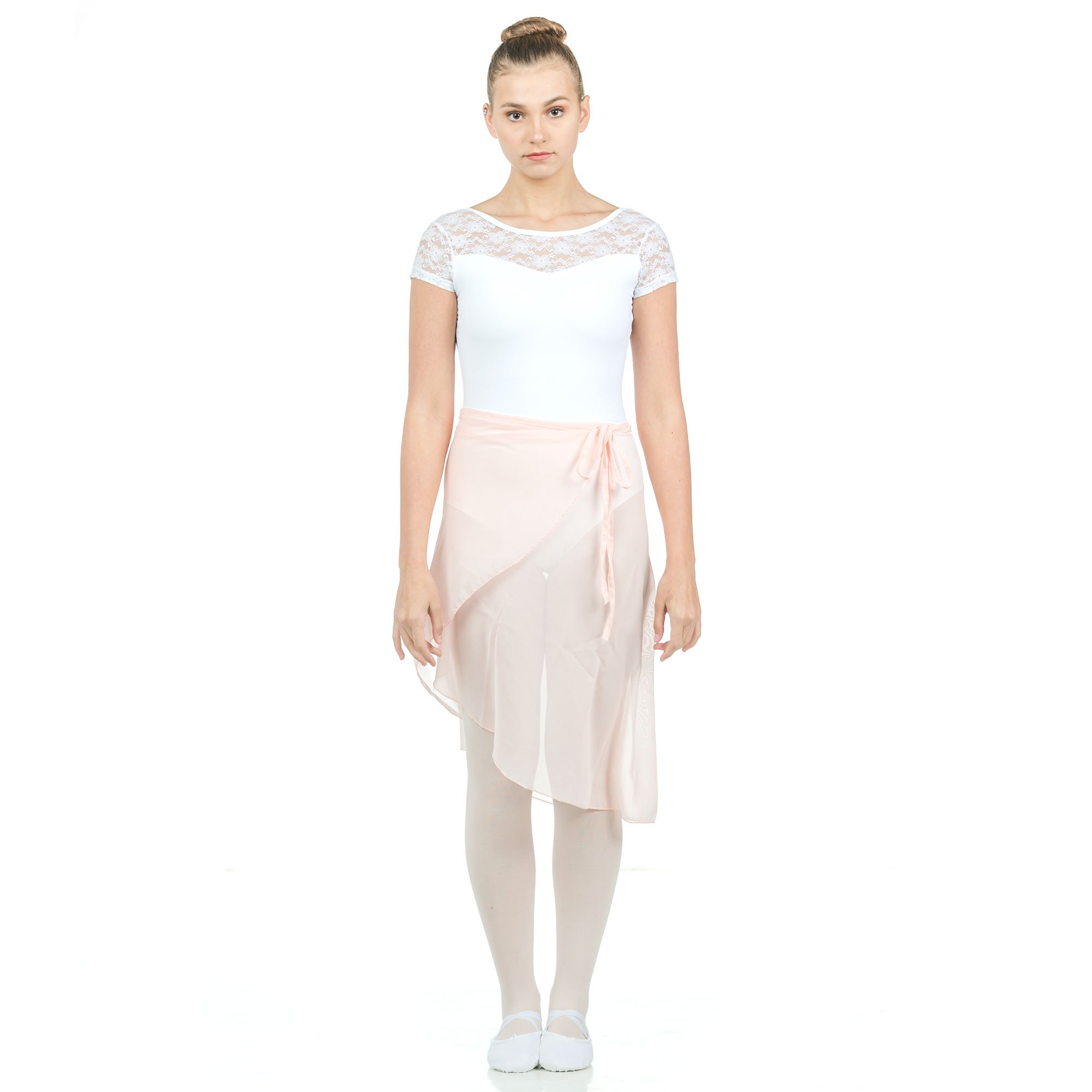 Danzcue Adult Wrap Ballet Dance Skirt - Click Image to Close