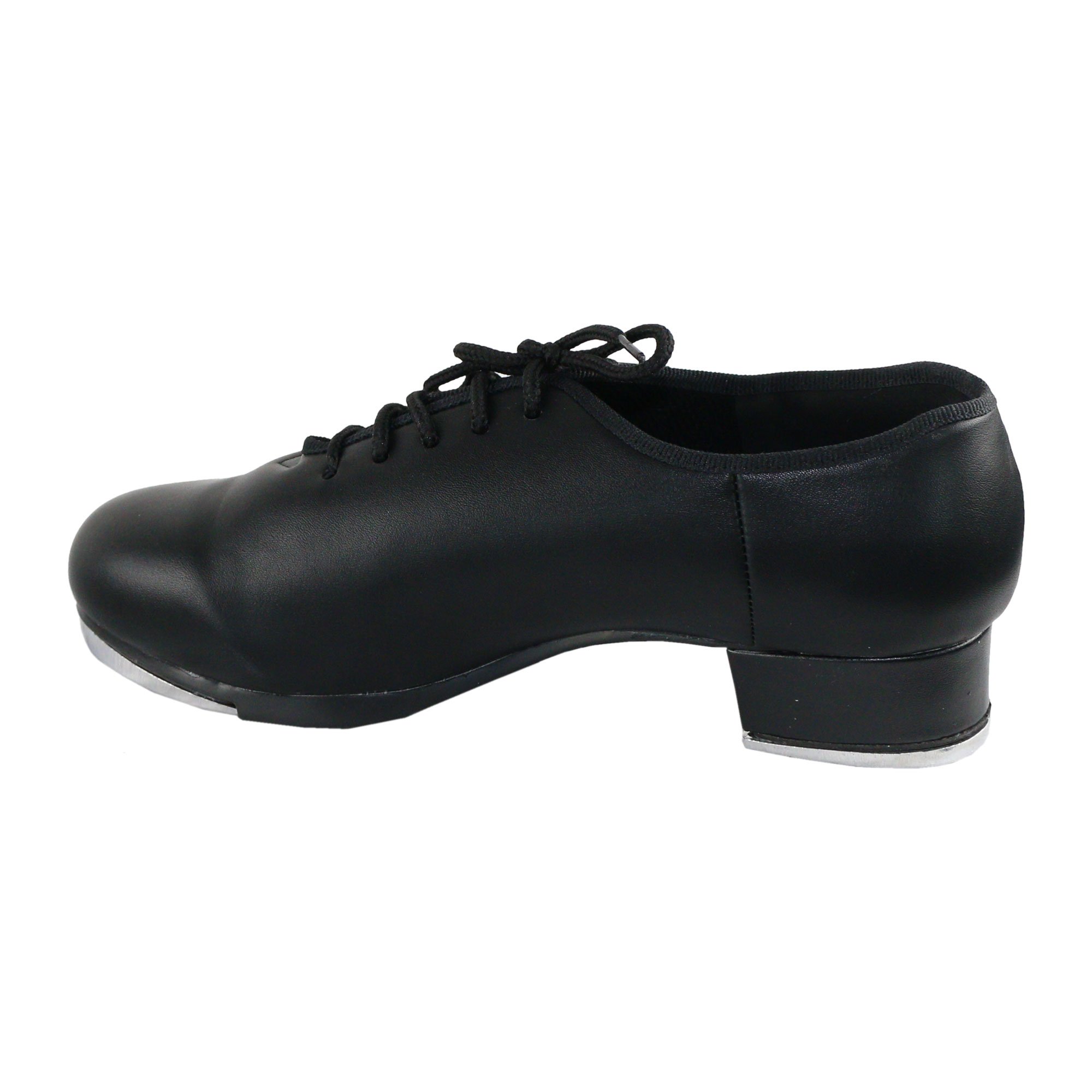 Danzcue Adult Lace Up Tap Shoes - Click Image to Close