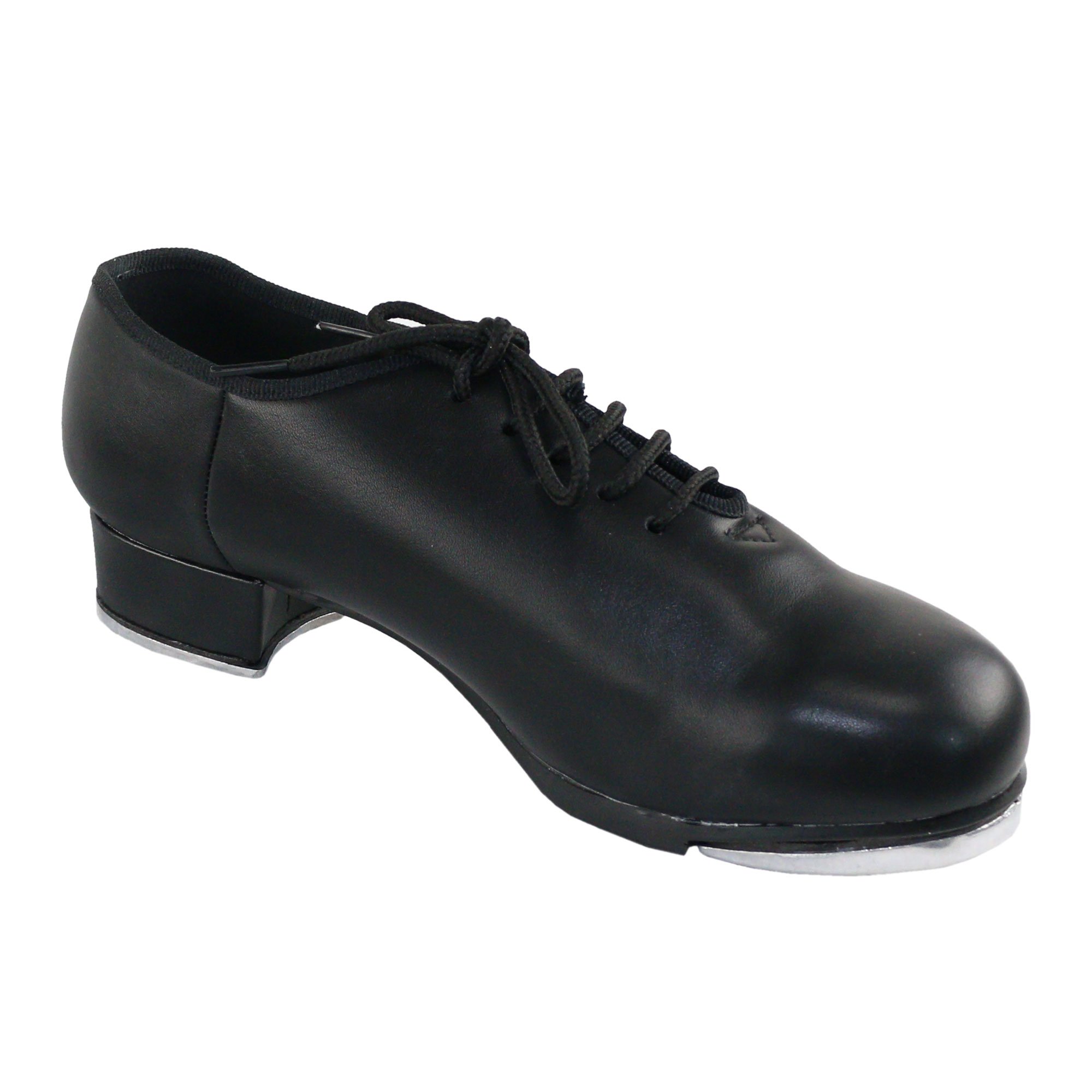 Danzcue Adult Lace Up Tap Shoes - Click Image to Close