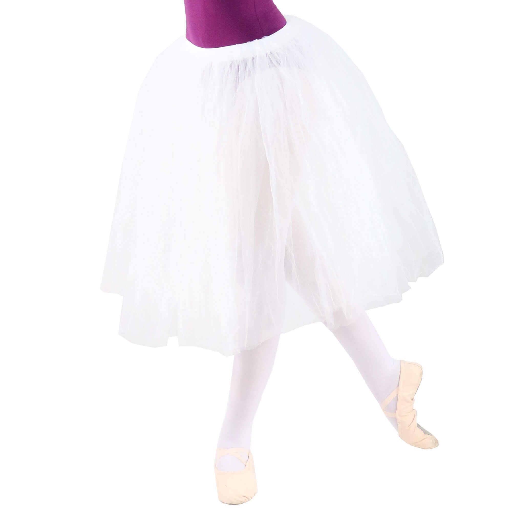 Danzcue Ladies Long Soft Ballet Tutu Skirt - Click Image to Close