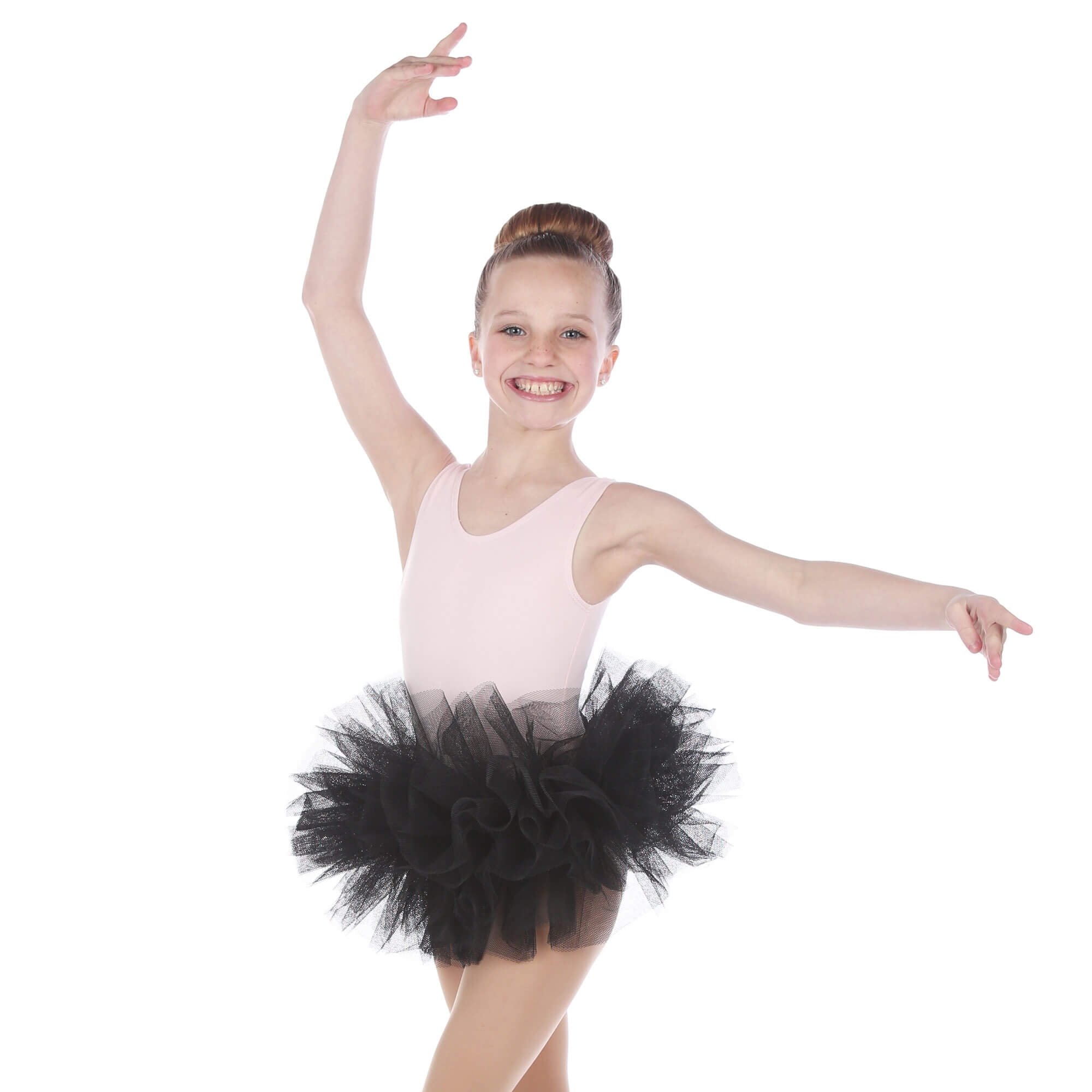 Danzcue Girls Ballet Tulle Tutu Skirt - Click Image to Close