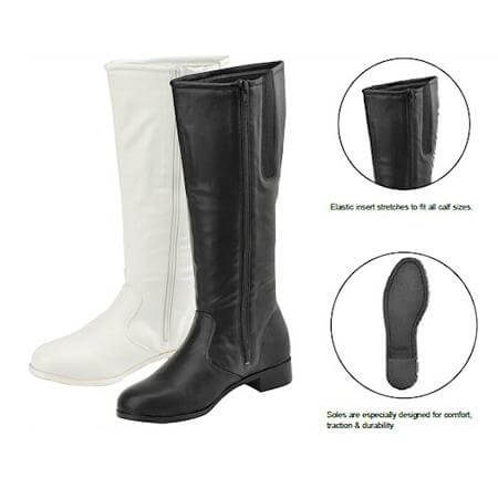 Getz Adult Dallas Knee Hight Boot Black - Click Image to Close