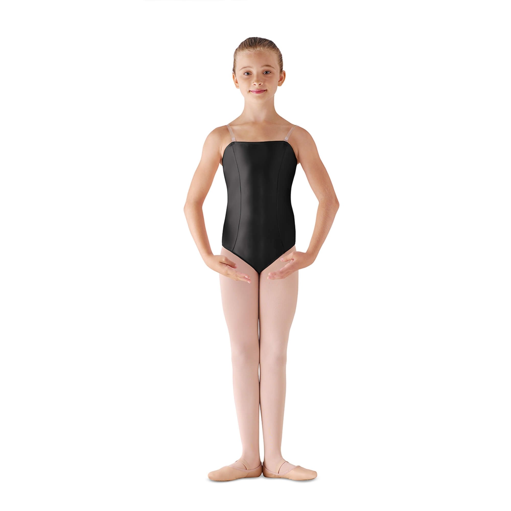 Leo's Children's Satin Basic Leotard