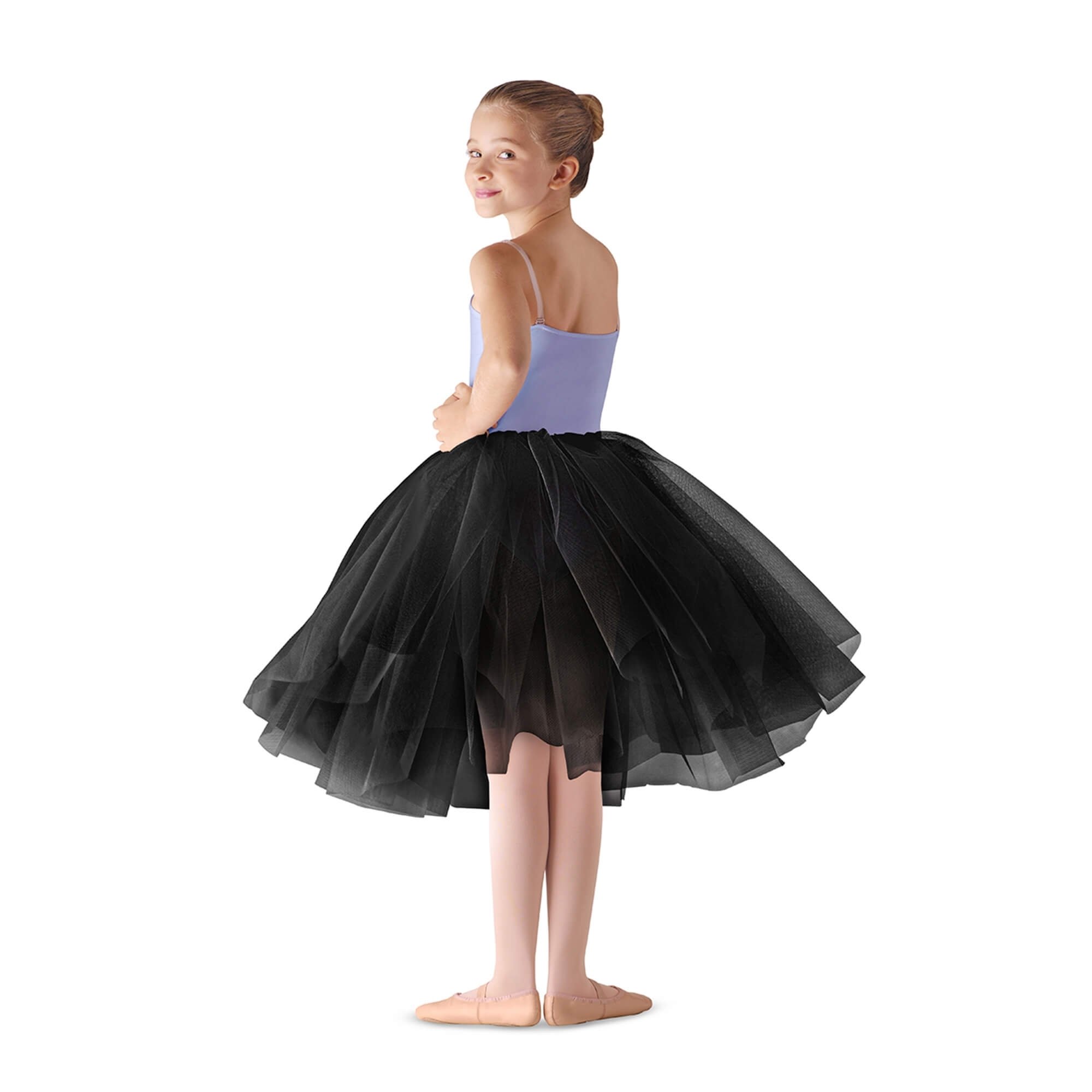 Leo's Children's Firm Tulle Juliet Skirt - Click Image to Close