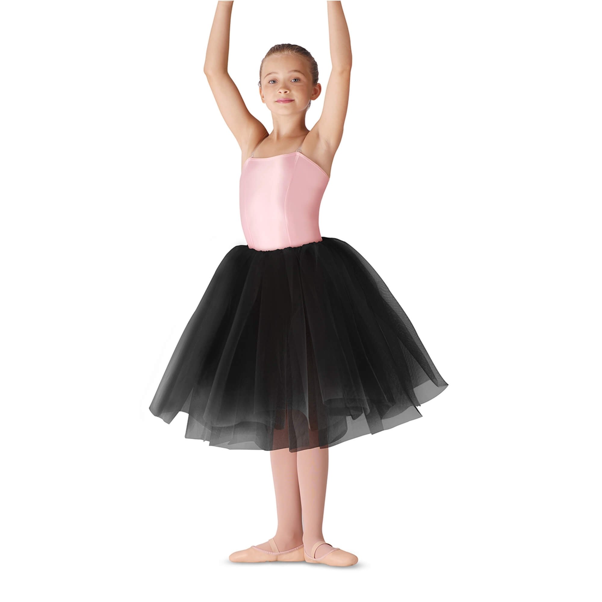 Leo's Children's Soft Tulle Juliet Skirt - Click Image to Close