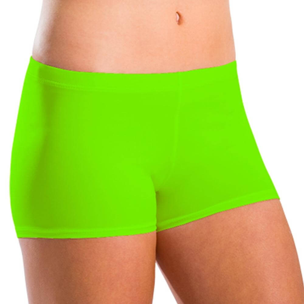 Motionwear Low Rise Boy Cut Cheer Shorts - Click Image to Close