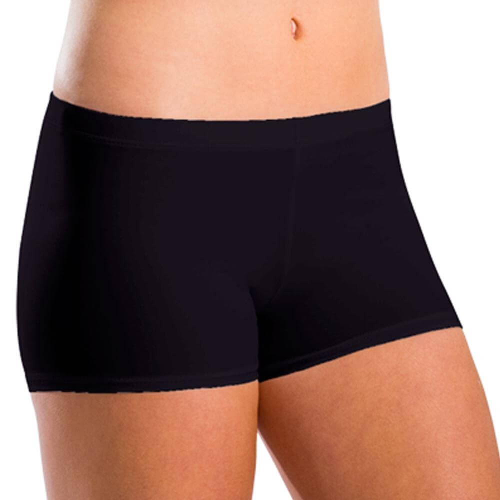 Motionwear Low Rise Boy Cut Cheer Shorts - Click Image to Close