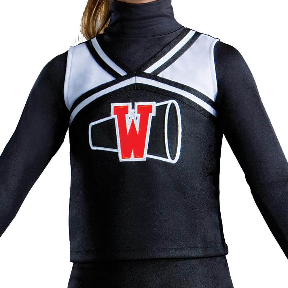 Motionwear Child V-Neck Cheer Racerback Shell - Click Image to Close