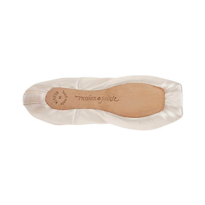 Russian Pointe Entrada Pro U-Cut Drawstring Shank Soft Medium Pointe Shoe - Click Image to Close