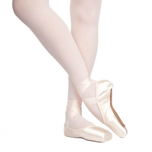 Russian Pointe Rubin U-Cut Drawstring Shank Flexible Medium Pointe Shoe