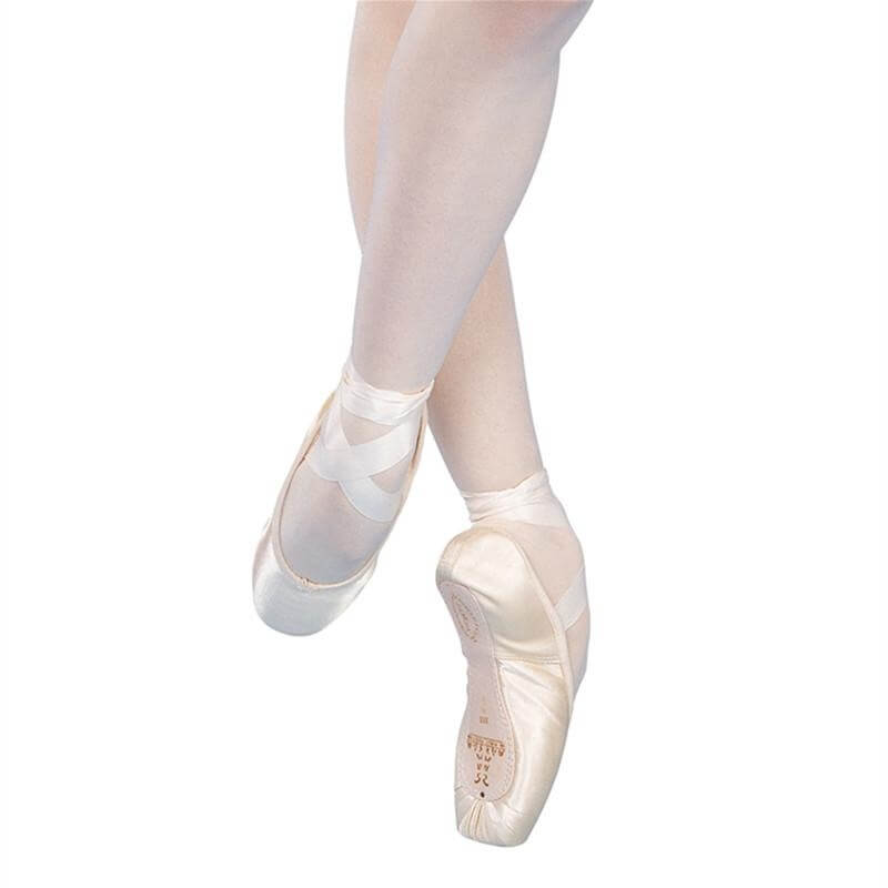 Sansha Satin "Recital" Pointe Shoes - Click Image to Close