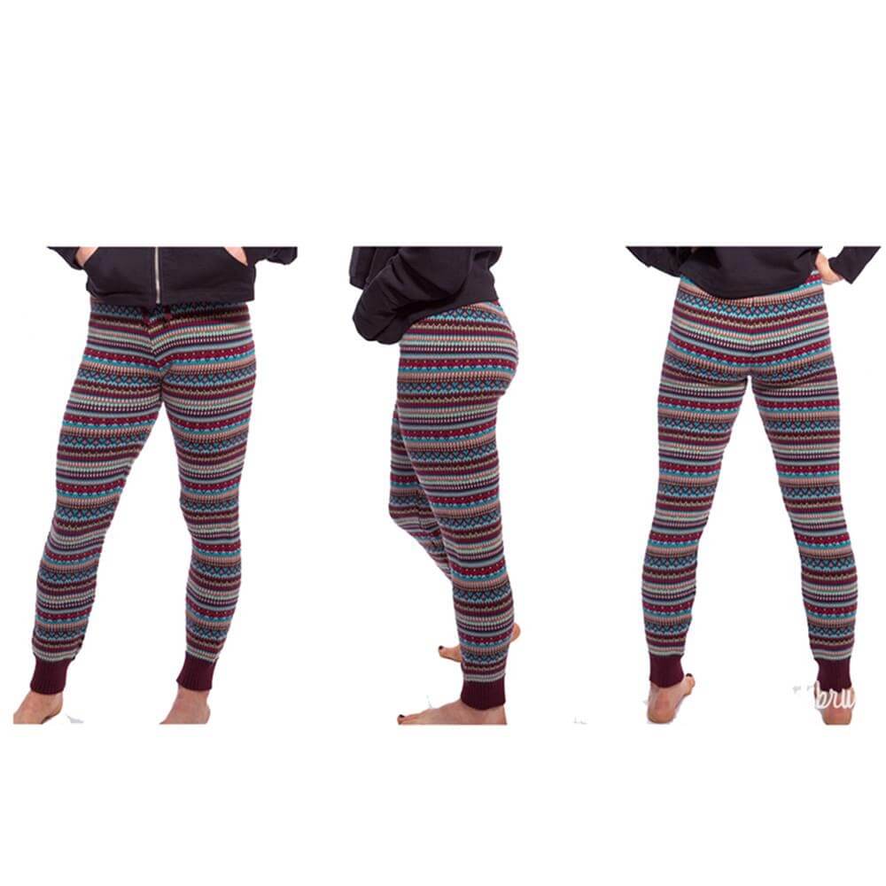 Sugar and Bruno Chalet We Dance Adult Leggings - Click Image to Close