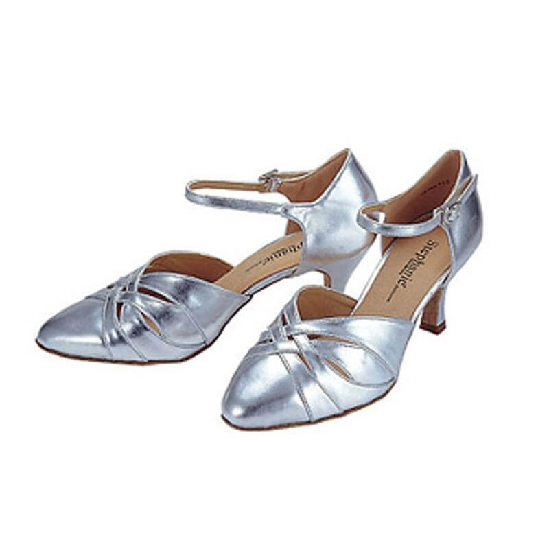 Stephanie Ladies 2.5" Heel Ballroom Shoes - Click Image to Close
