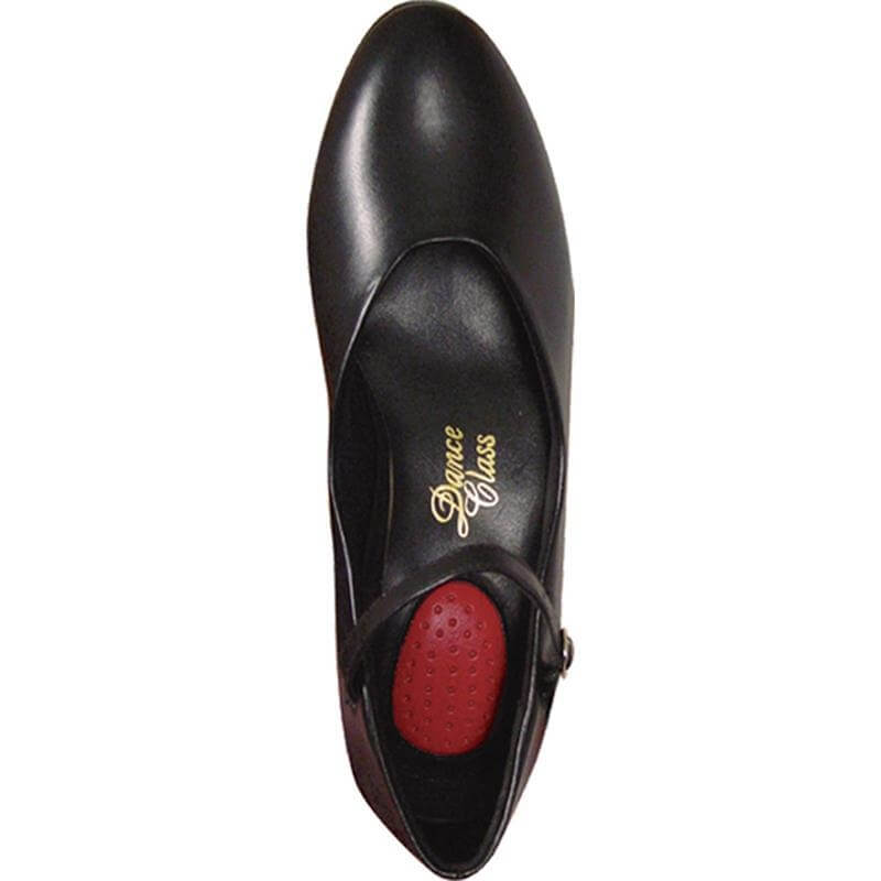 Dance Class® Adult Leather-Like 1.5" Character Shoe - Click Image to Close