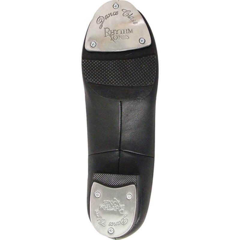 Dance Class® Adult Leather Split Sole Jazz Tap Shoe - Click Image to Close