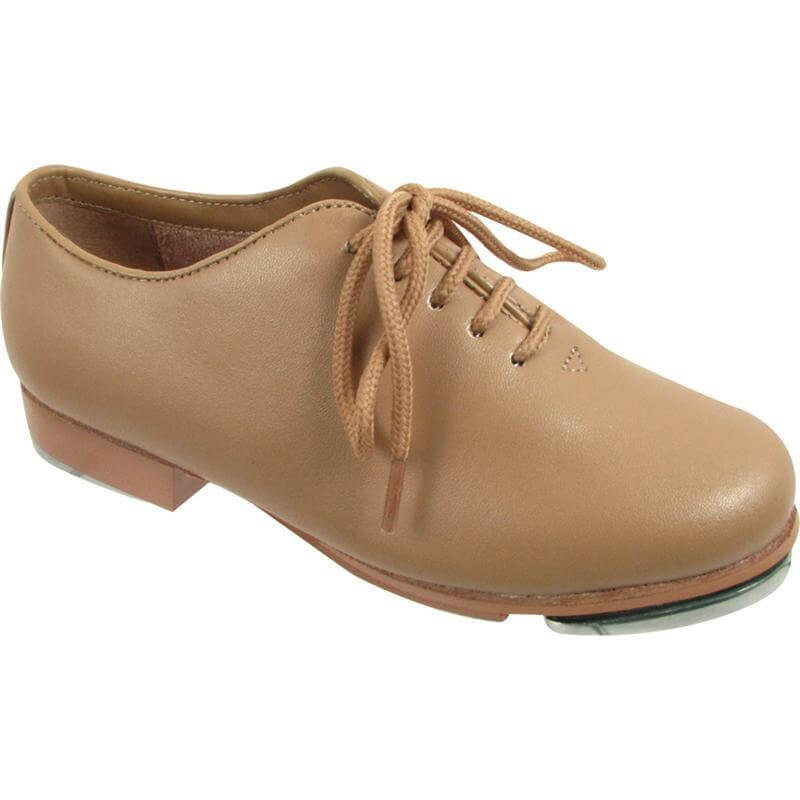 Dance Class® Child Leather-Like Upper Jazz Tap Oxford - Click Image to Close