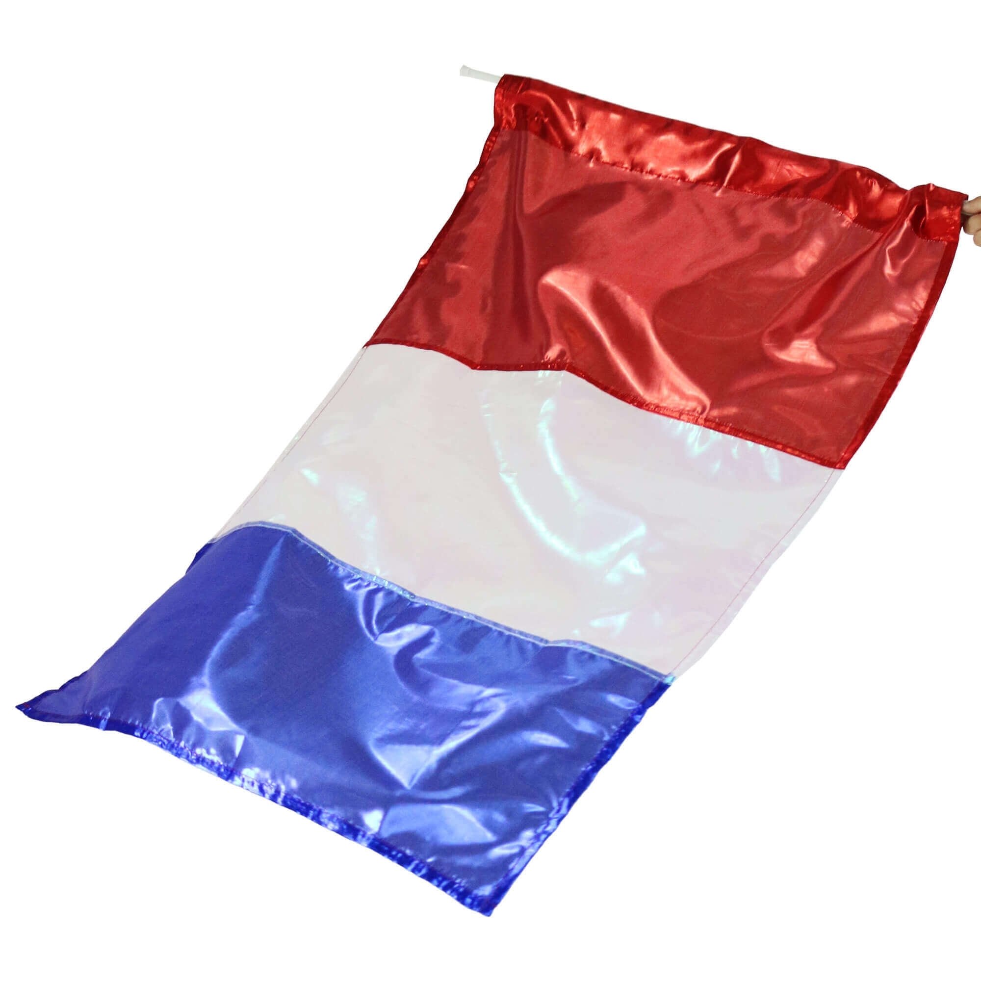 Metallic Flag with Rod - Click Image to Close