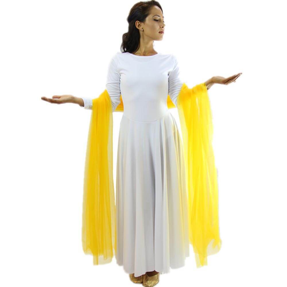 Praise Dance Large Chiffon Dance Drape - Click Image to Close