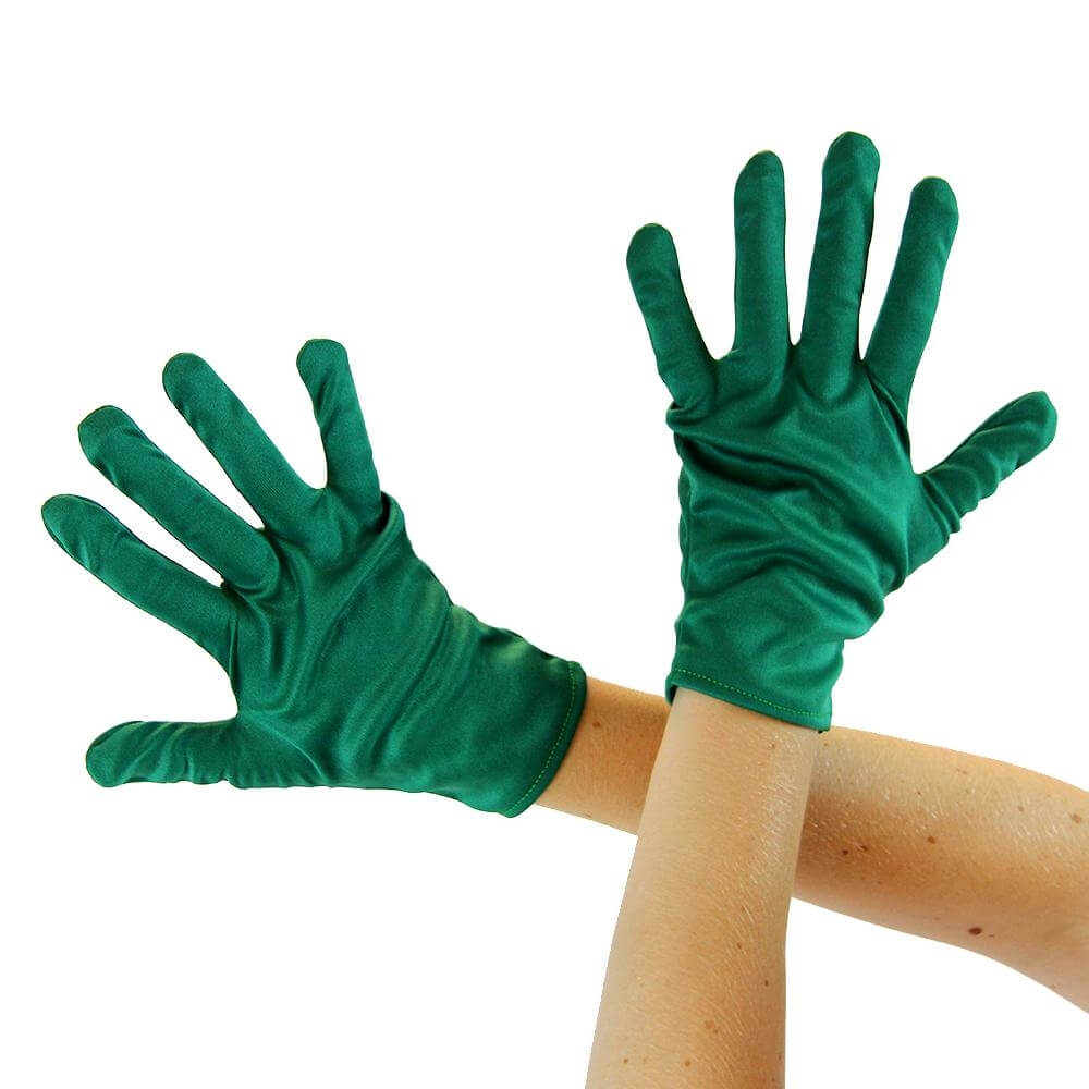 Adult Color Flash Mime Gloves - Click Image to Close