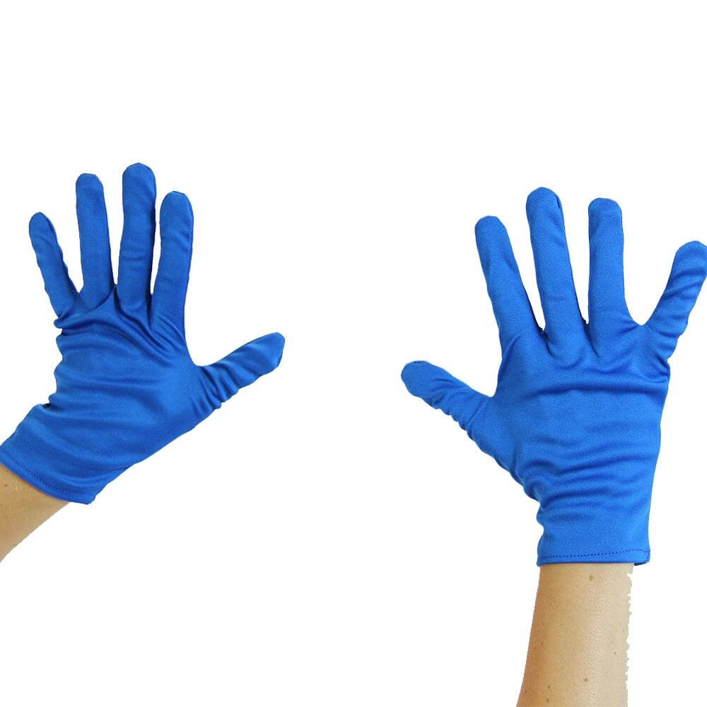 Adult Color Flash Mime Gloves - Click Image to Close