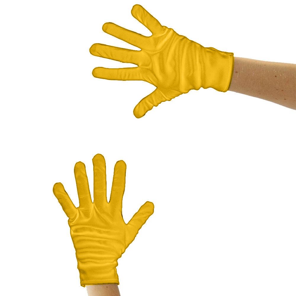 Adult Color Flash Mime Gloves - Click Image to Close
