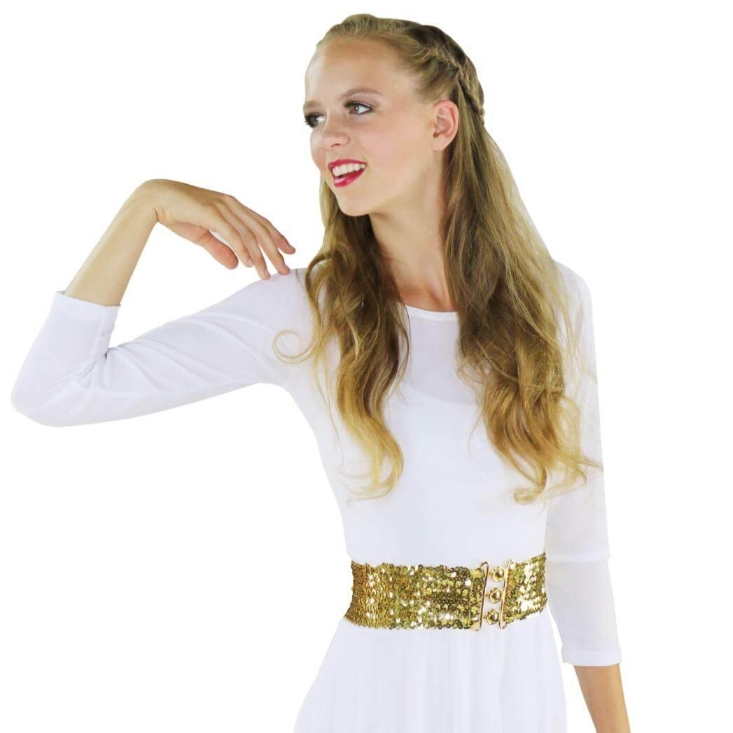 Danzcue Sequin Elastic Belt