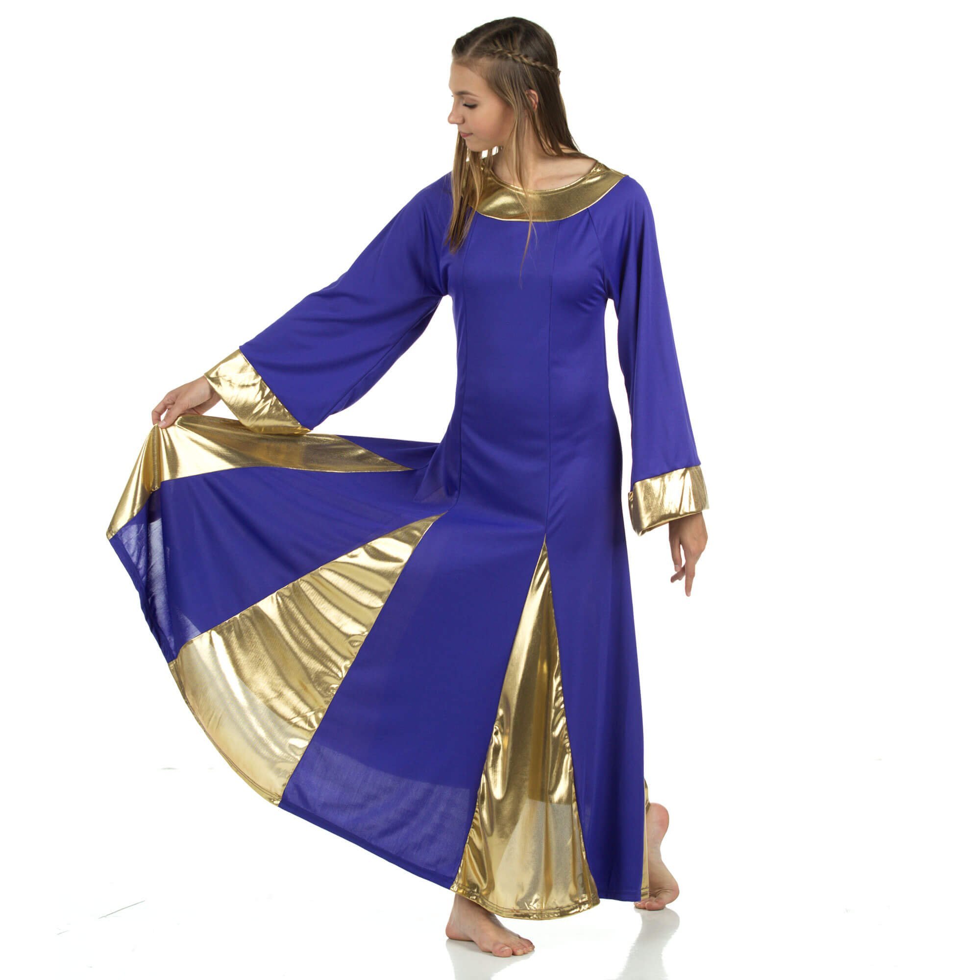 Danzcue Praise Dance Robe Dress - Click Image to Close