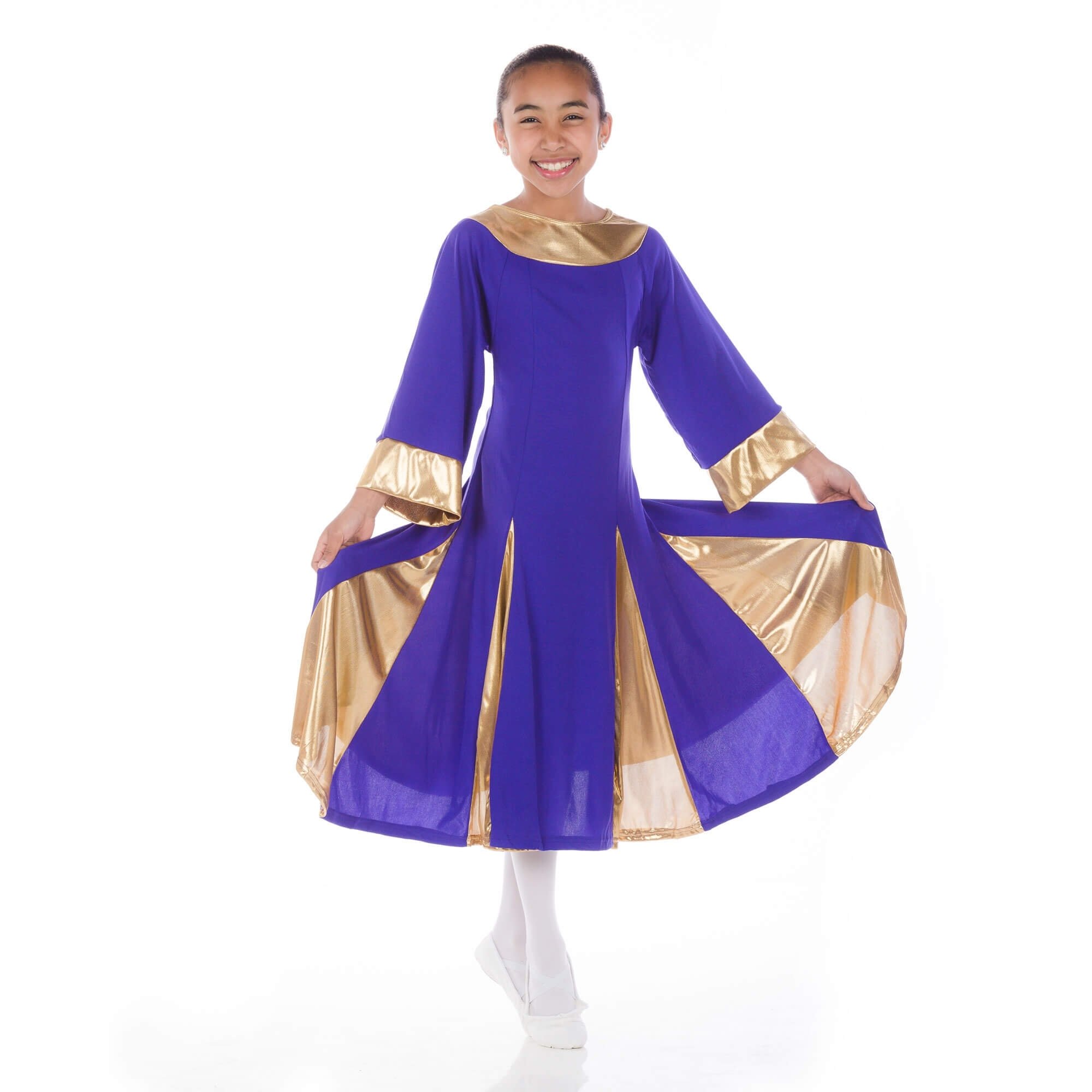 Danzcue Child Praise Robe Dress - Click Image to Close