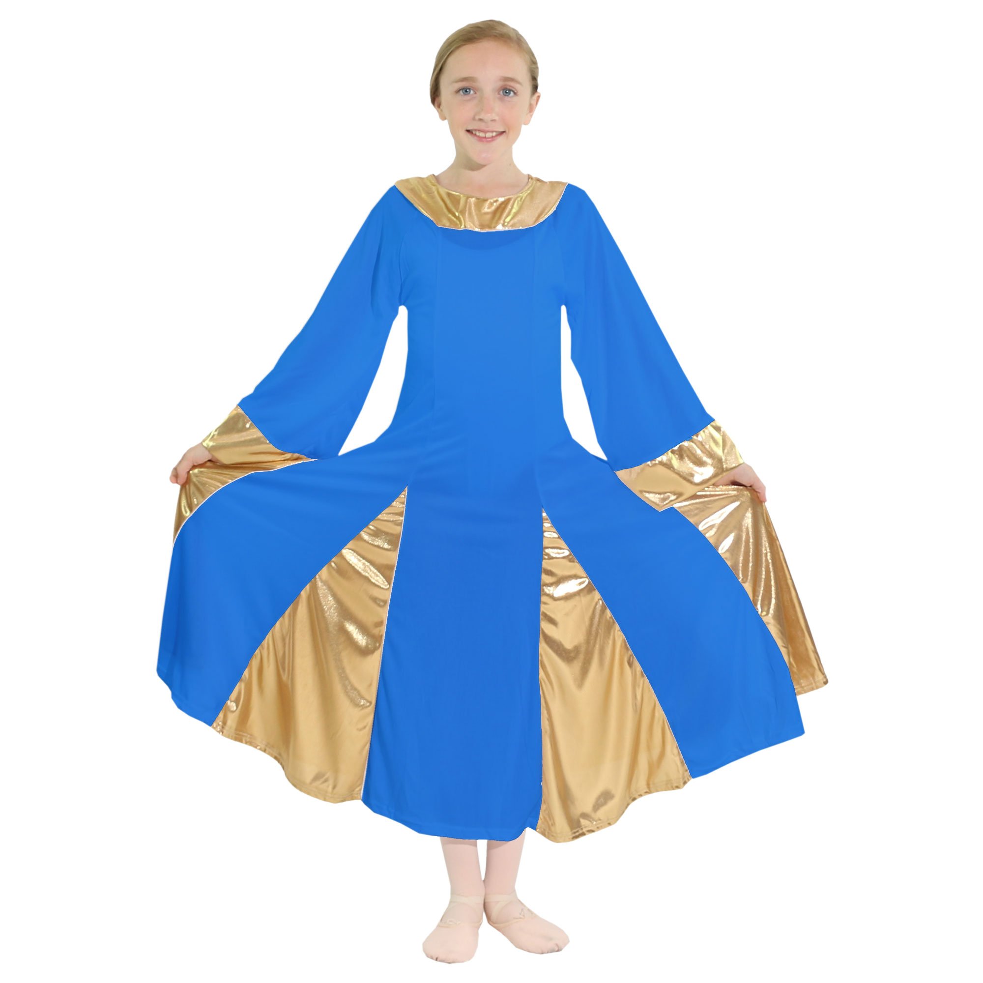 Danzcue Child Praise Robe Dress - Click Image to Close