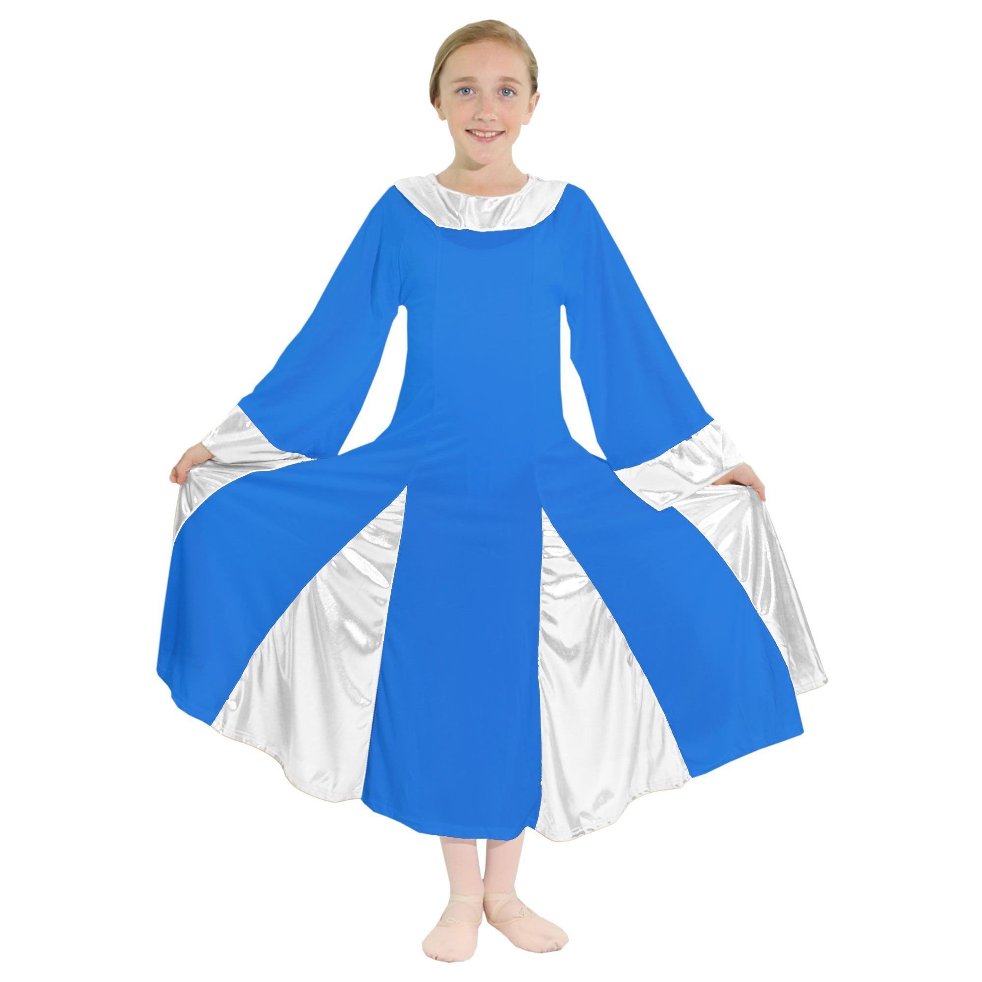 Danzcue Child Praise Robe Dress - Click Image to Close