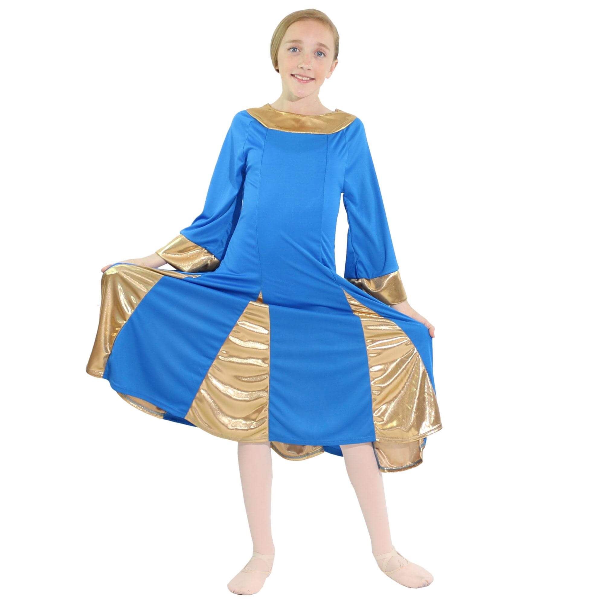 Danzcue Child Praise Robe Dress - Click Image to Close