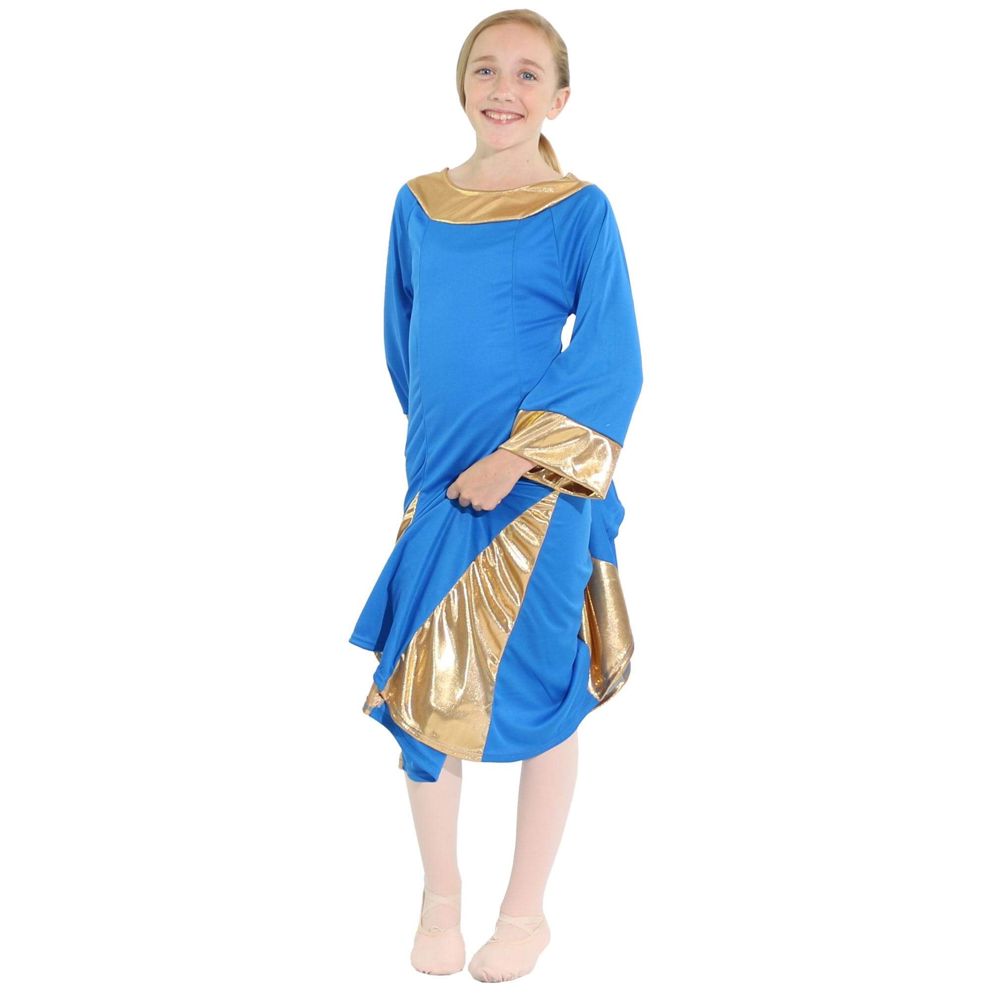 Danzcue Child Praise Robe Dress - Click Image to Close